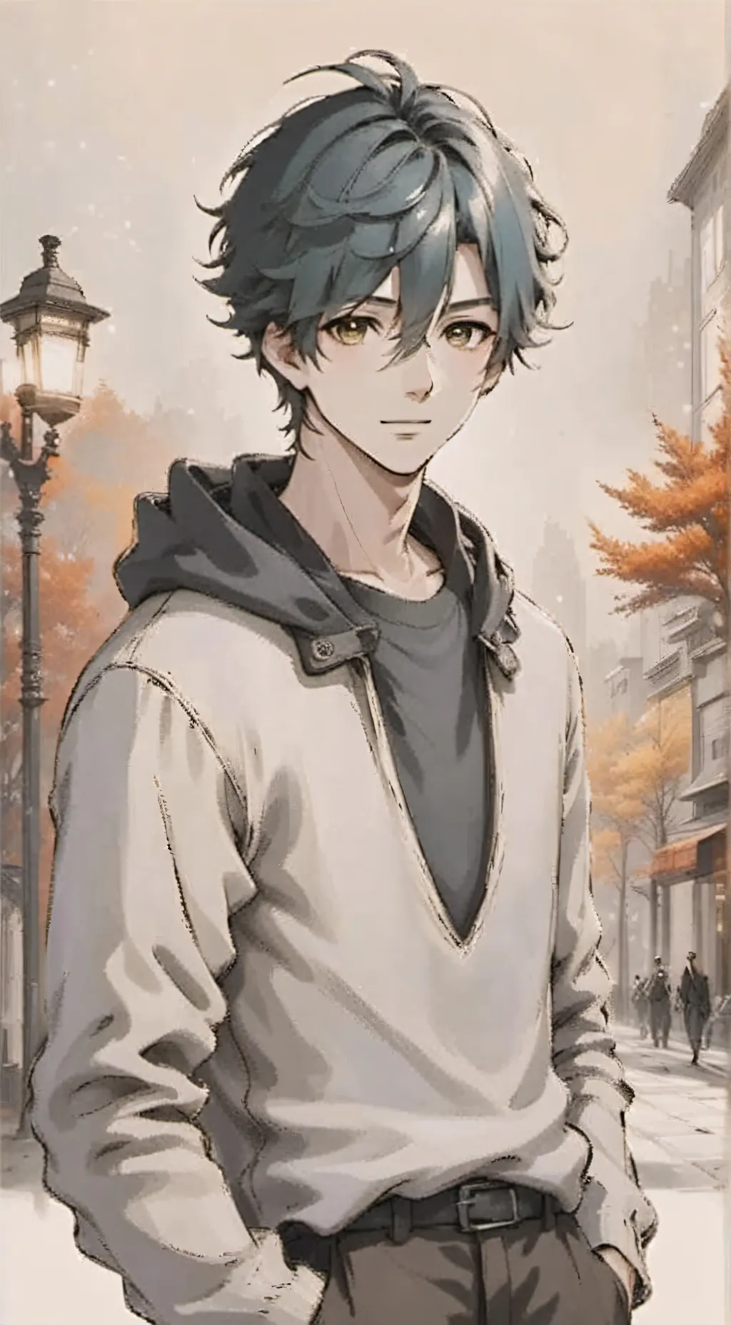 ai character: santi background