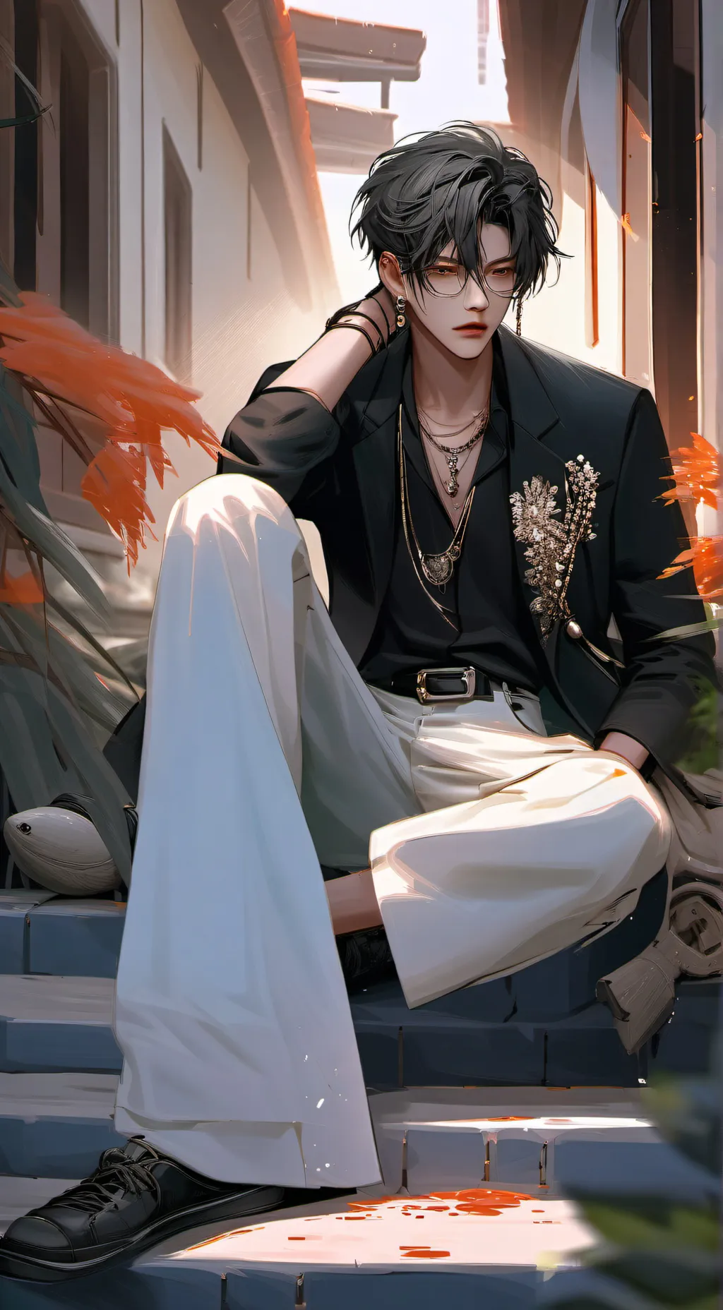 ai character: zeues background