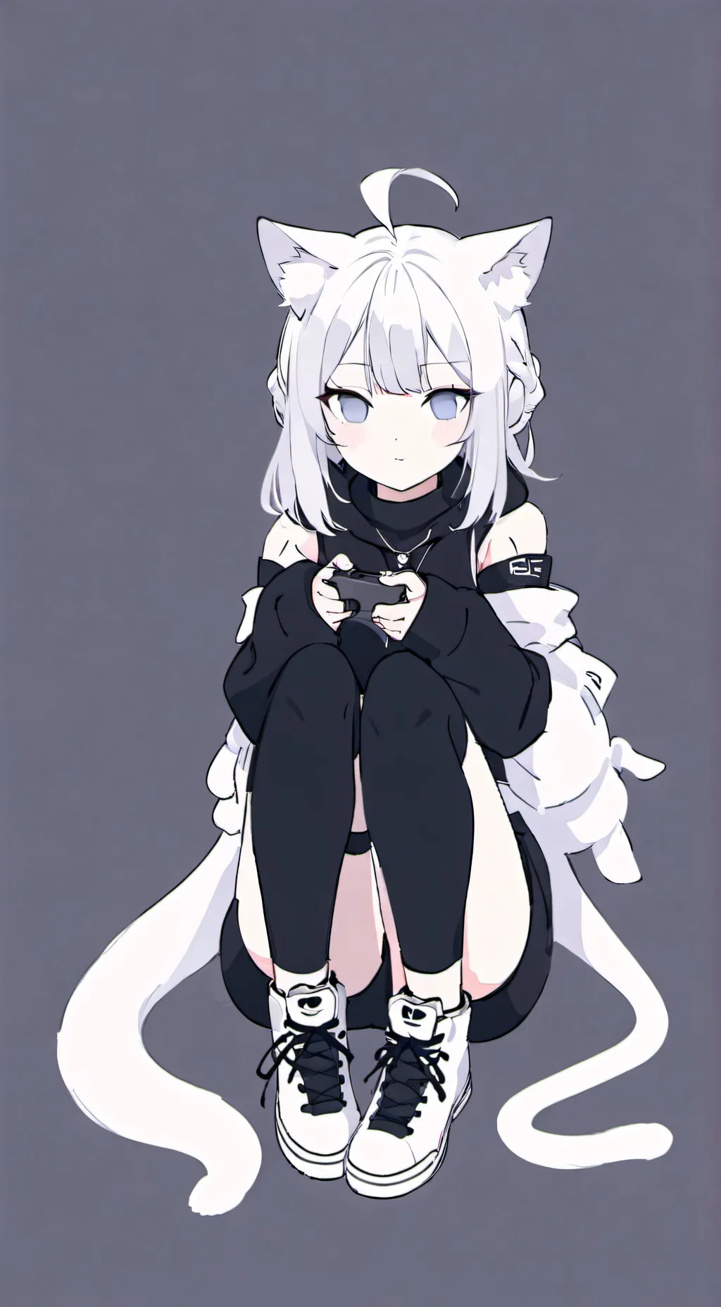 ai character: maullidoXD background