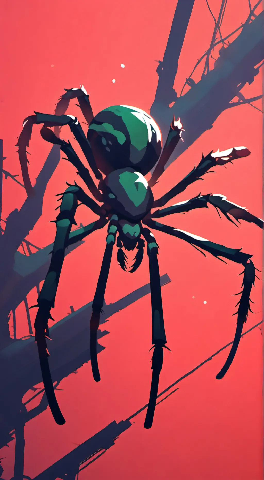 ai character: Arachnids background