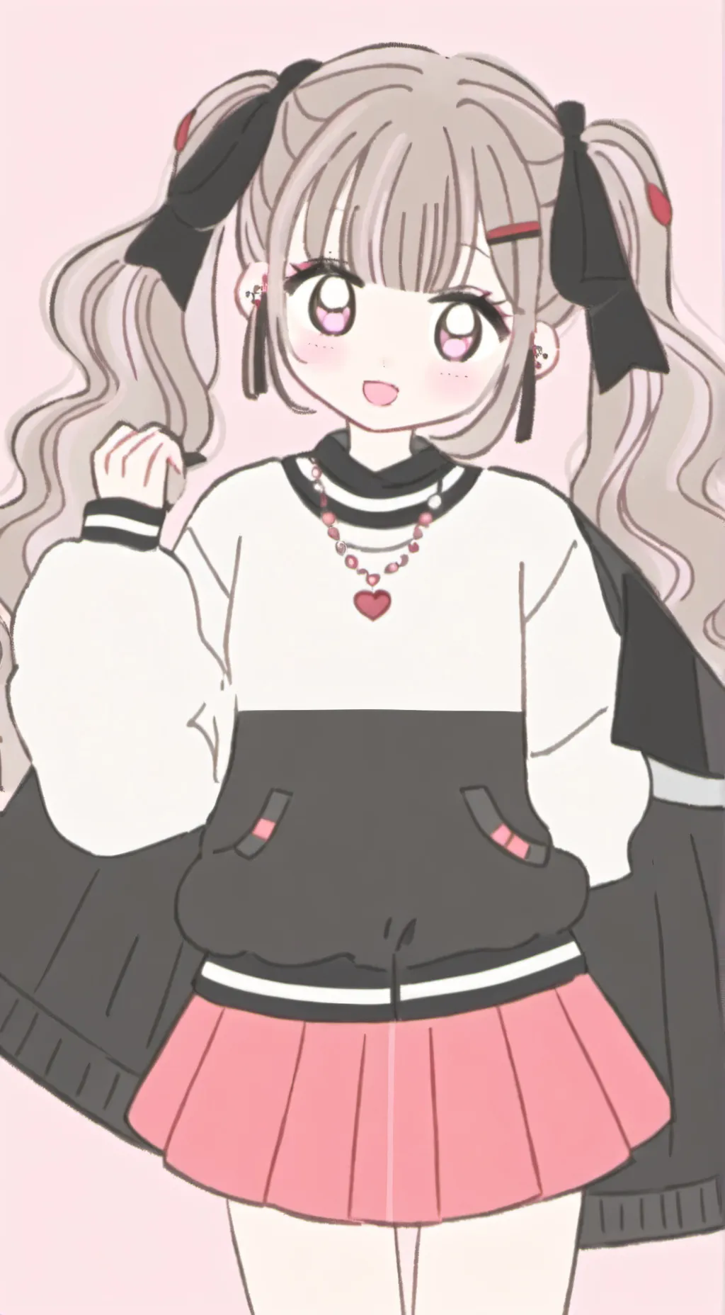 ai character: girlfriend background