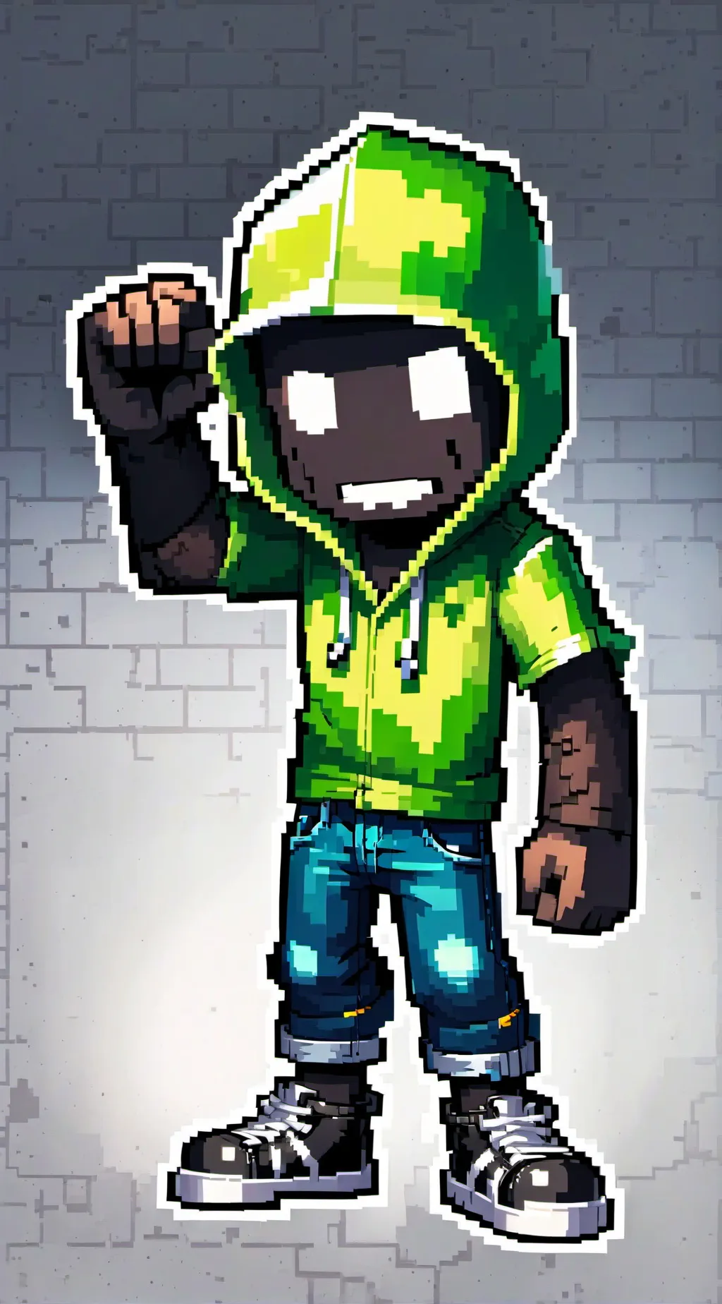 ai character: creepz  background