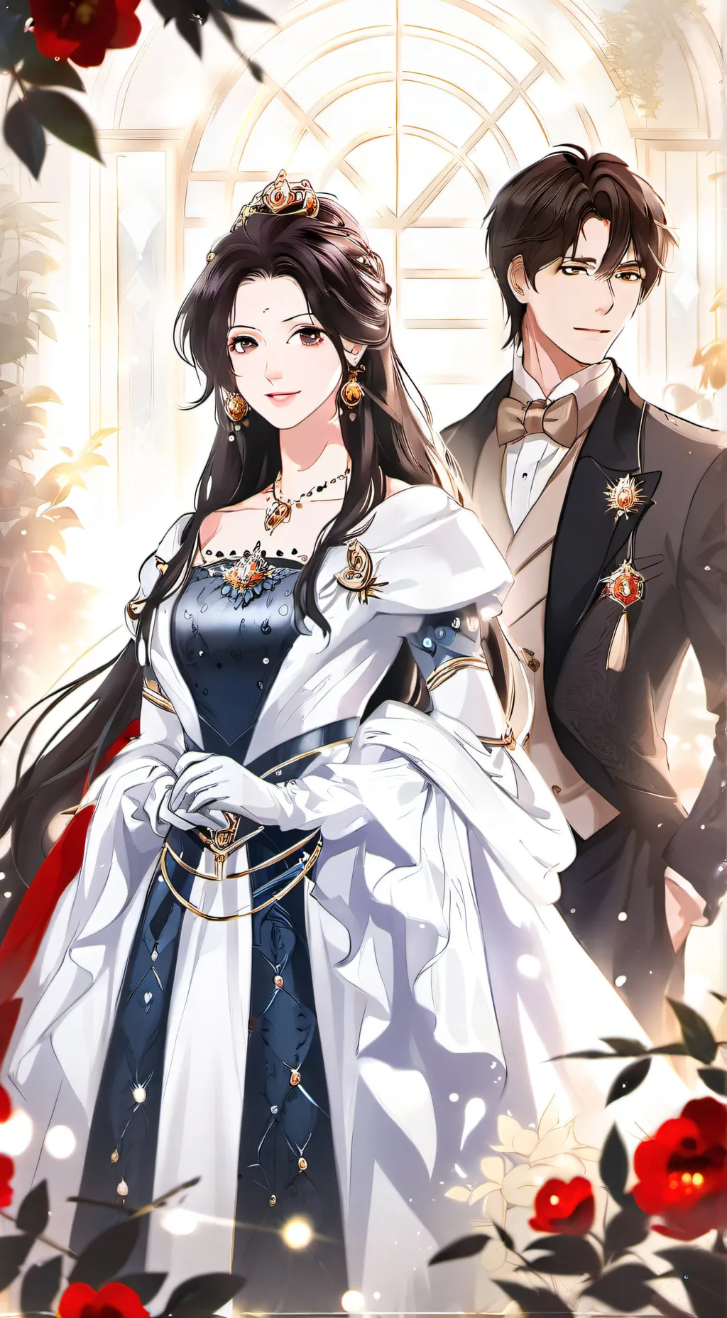 ai character: lost princess/bro background