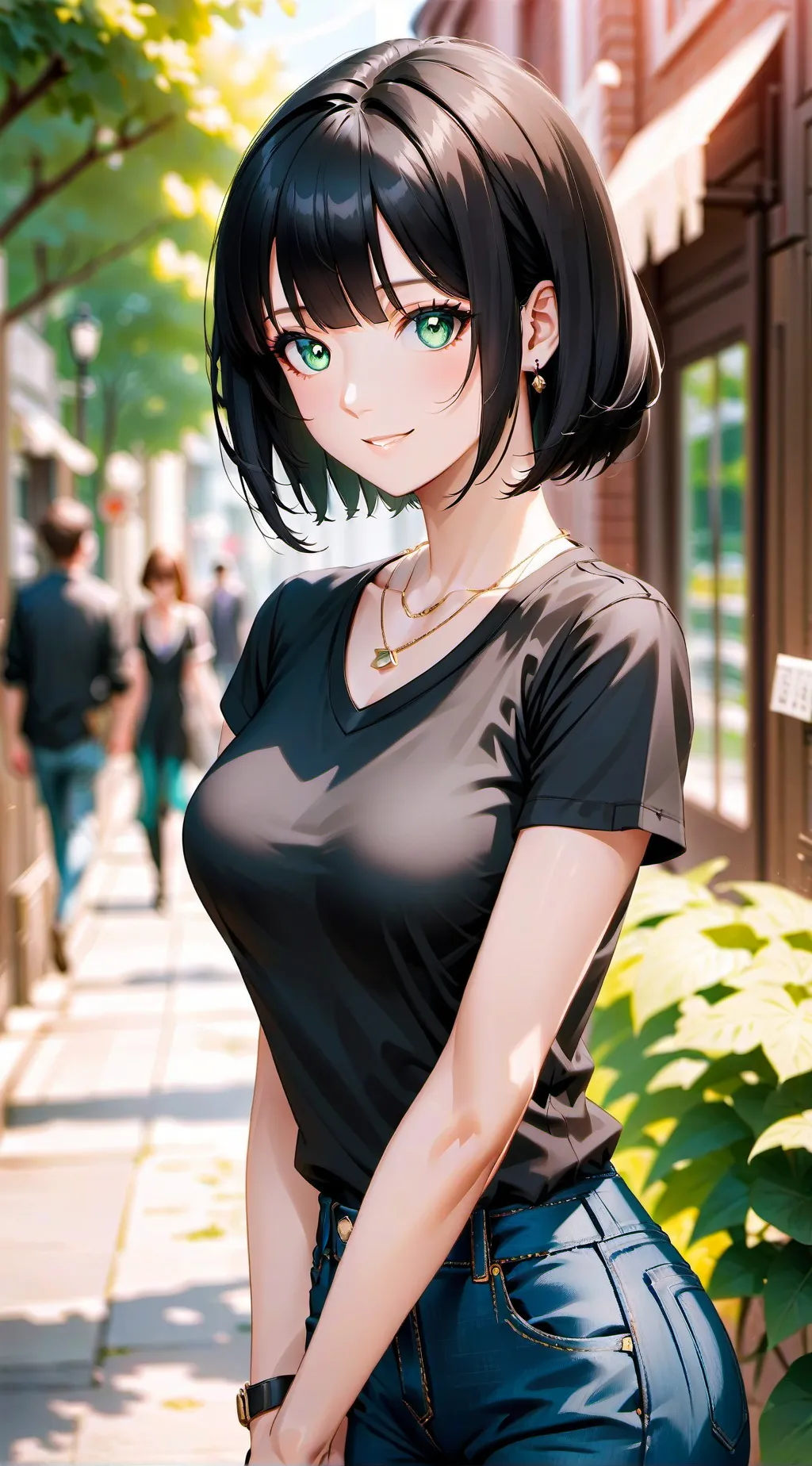 ai character: Lila background