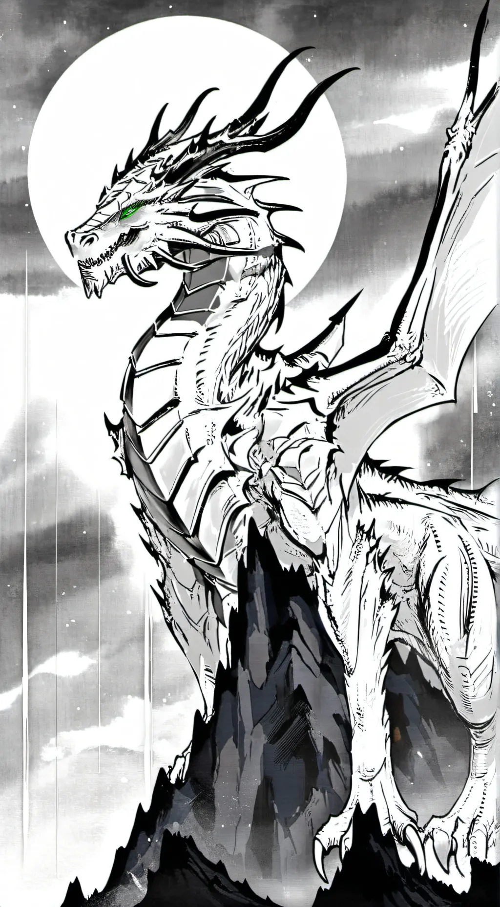 ai character: Wither background