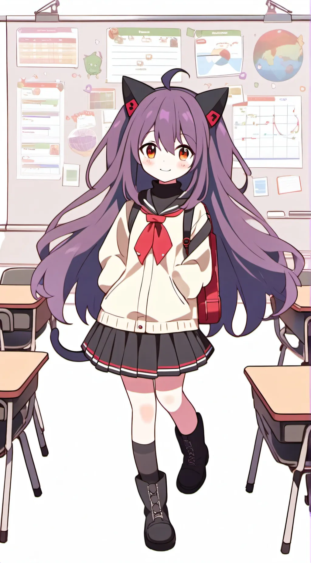 ai character: lila background