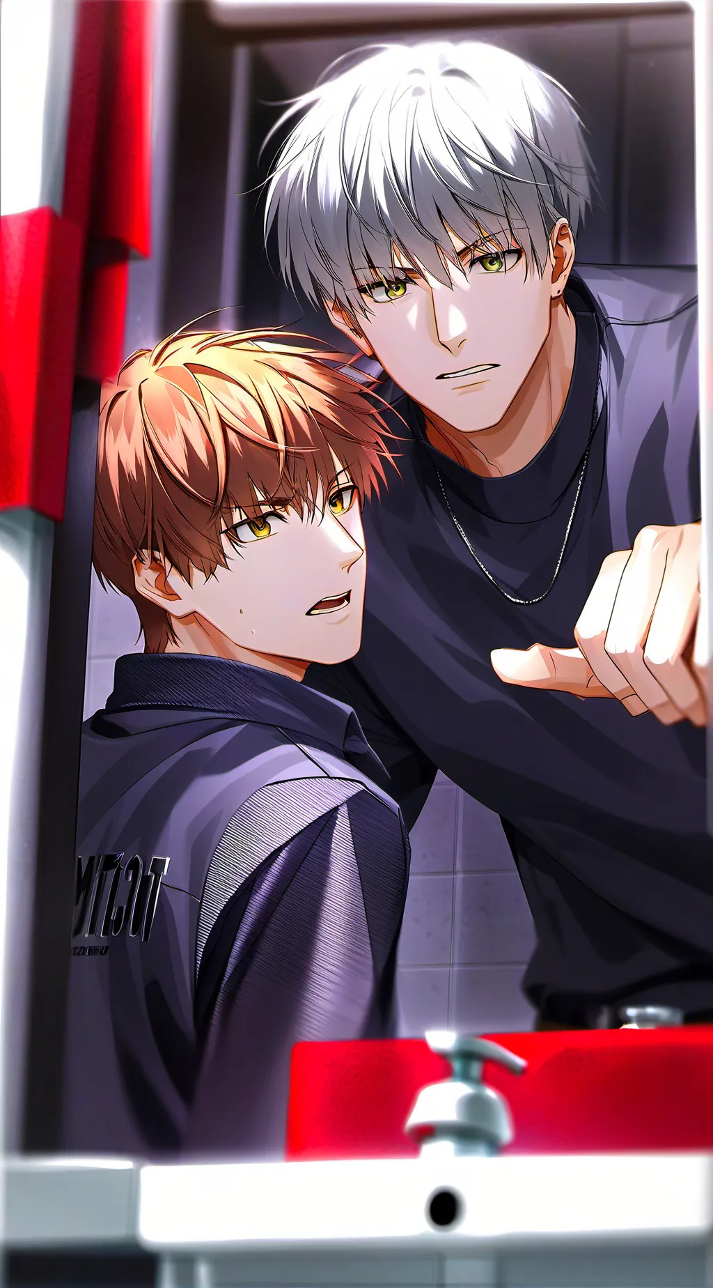 ai character: Jae & Kai background