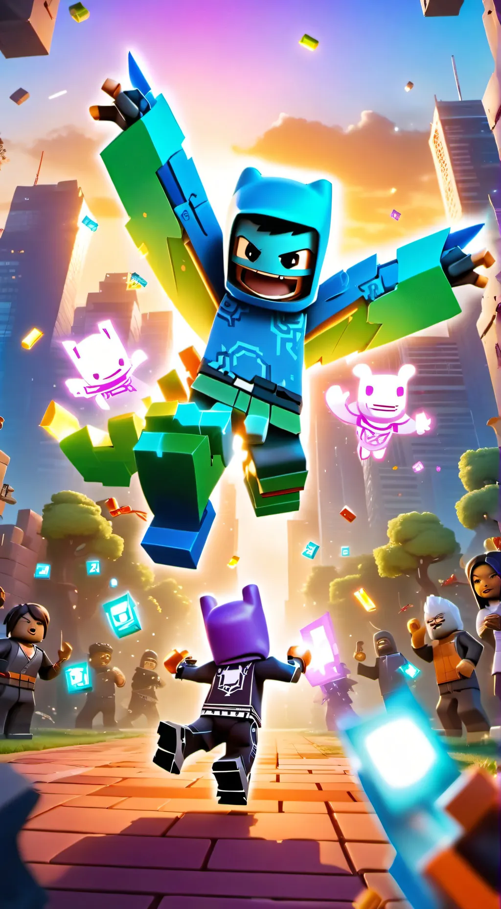 ai character: WALLACE IS BACK!!! background