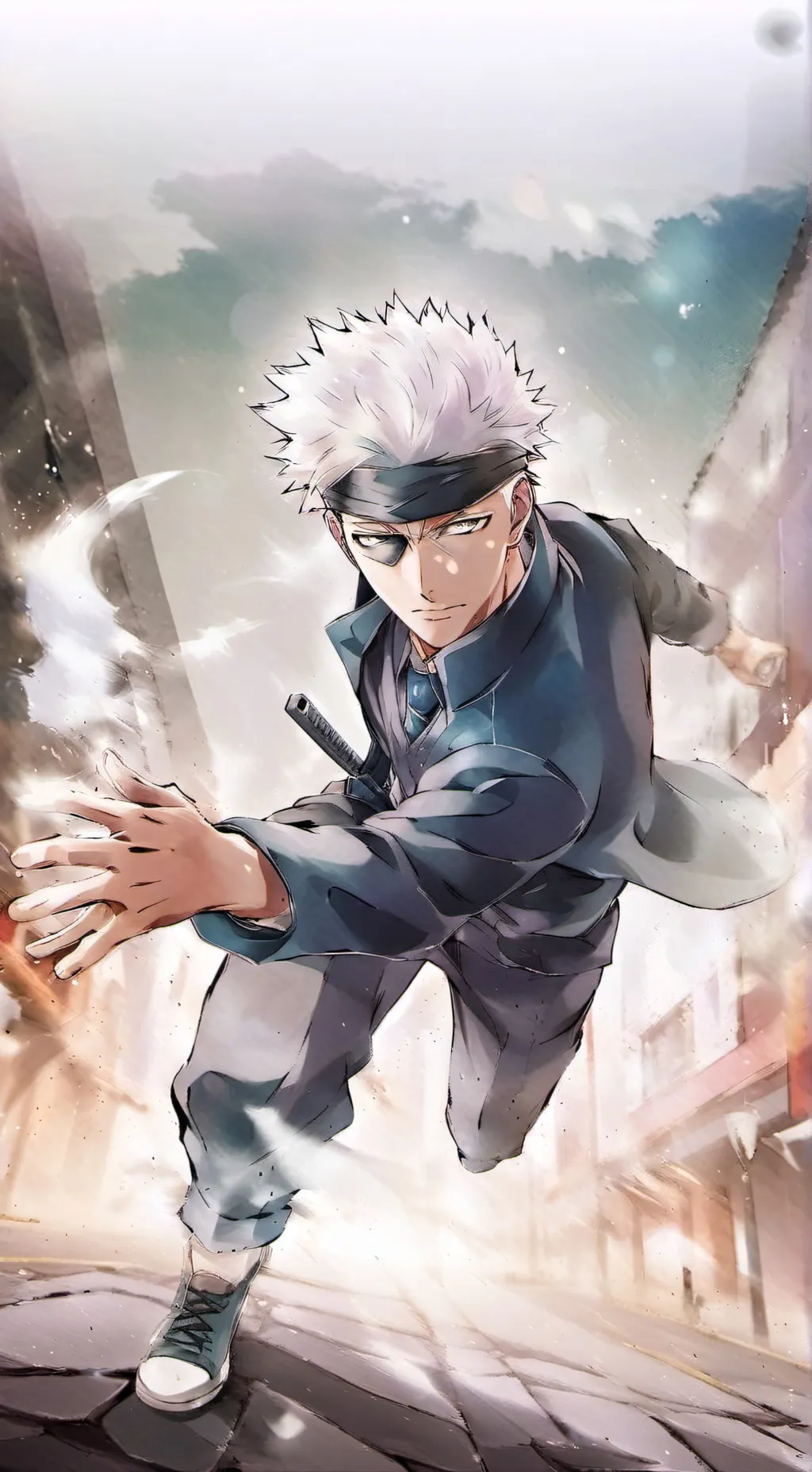 ai character: Gojo Satoru background