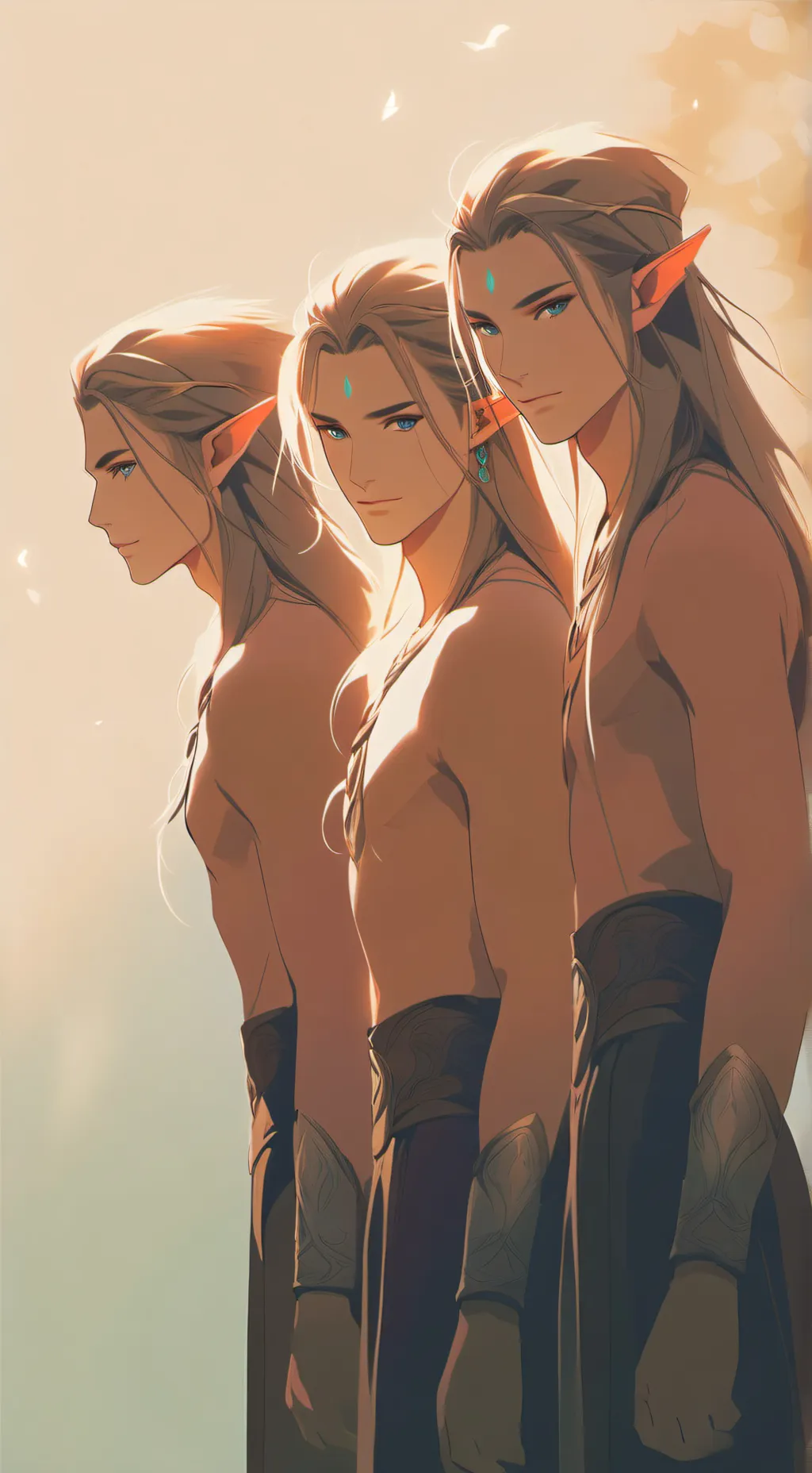 ai character: Brothers, Weird  background