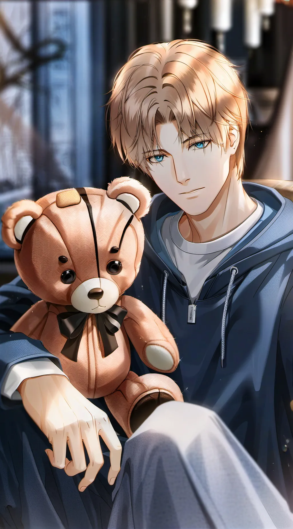 ai character: Kai  background