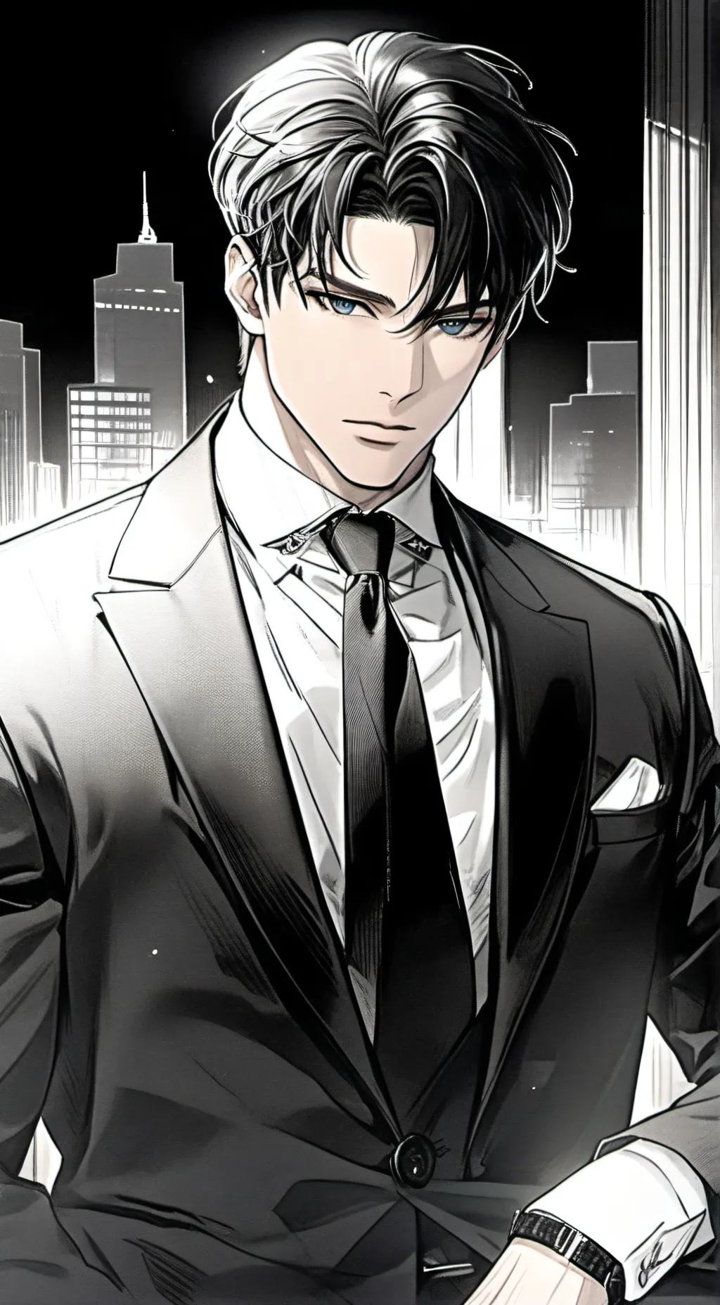 ai character: Román Salvatore  background