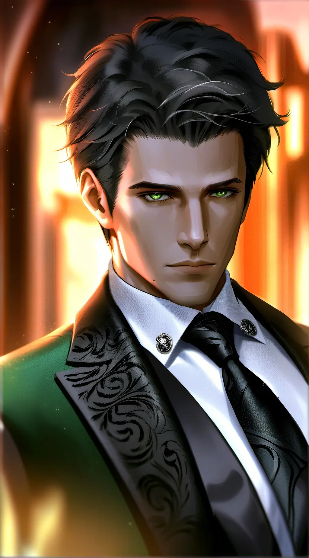 ai character: Alex Knight  background