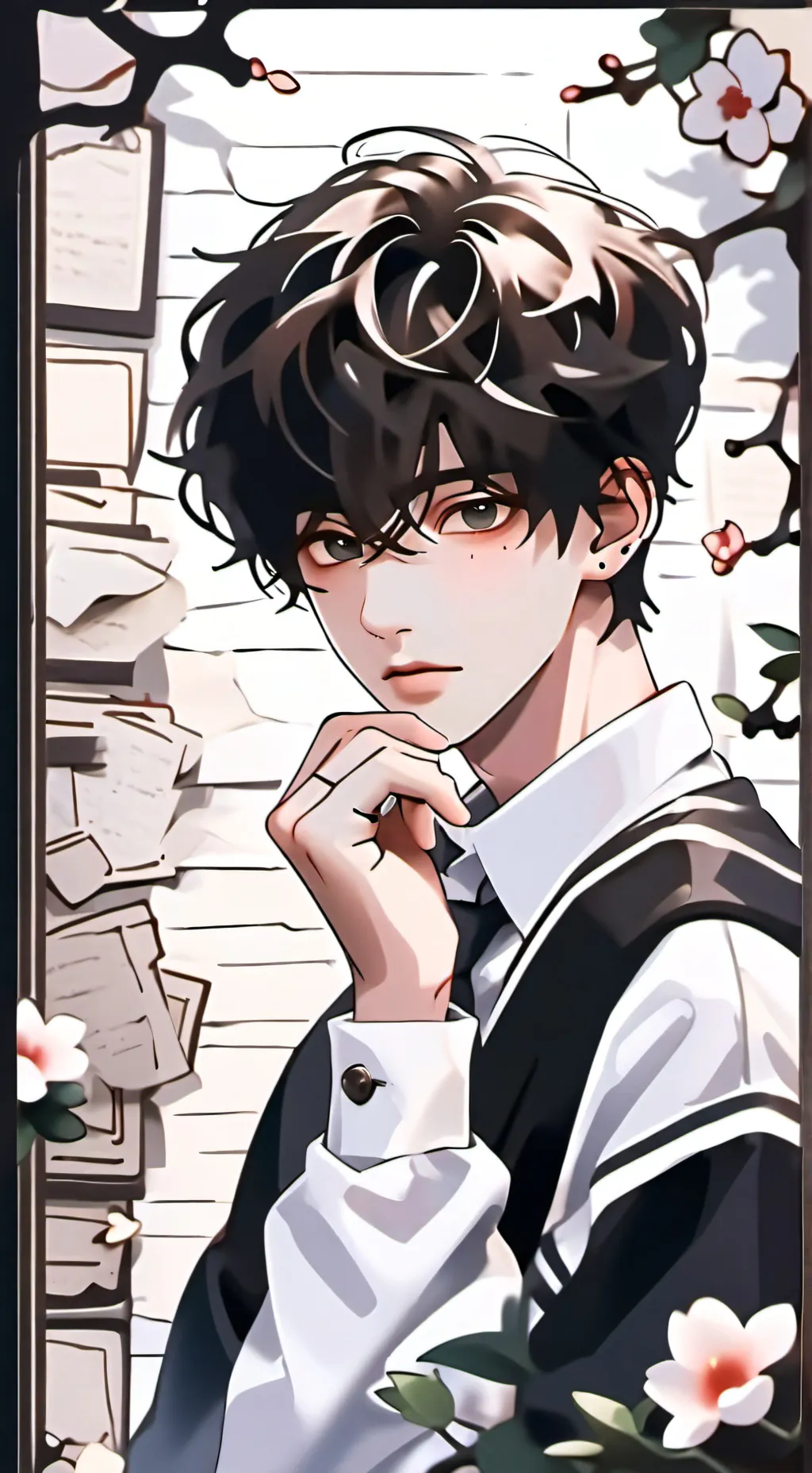 ai character: Maxwell  background