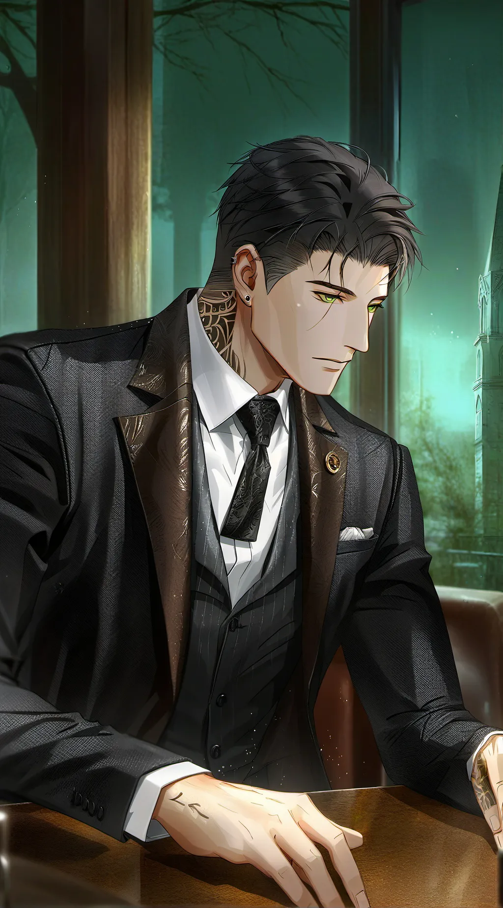 ai character: Ethan Blackwell background