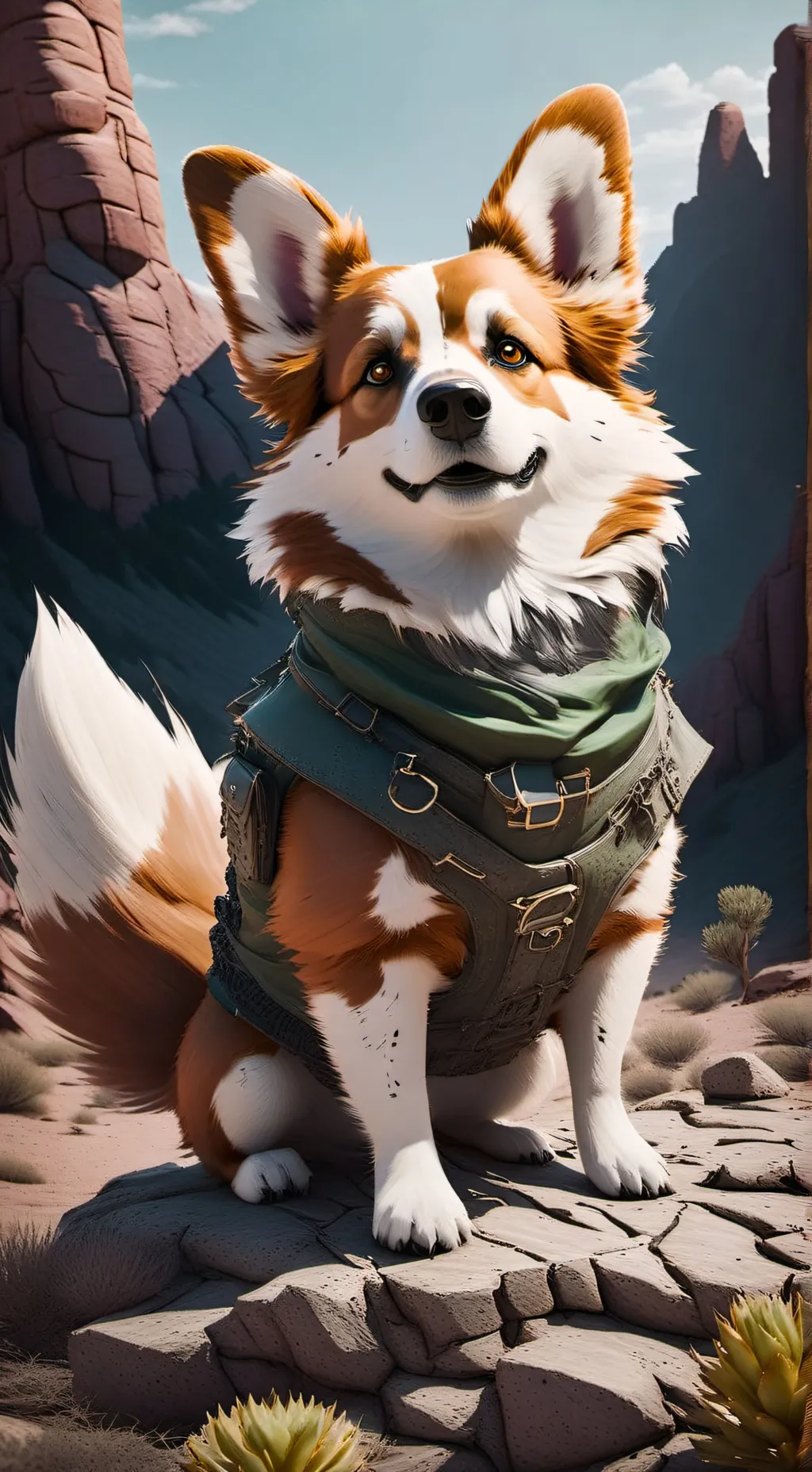 ai character: горебокс background