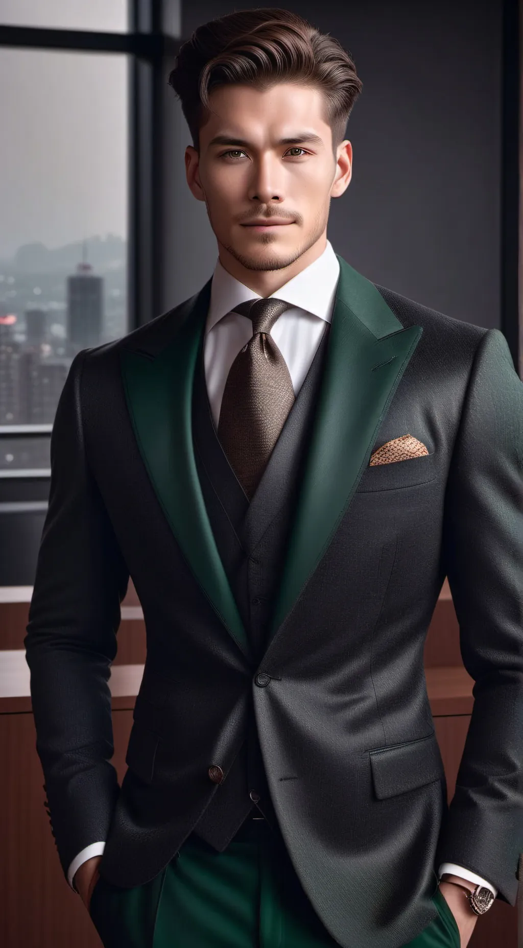 ai character: Ilias Richter-Park background