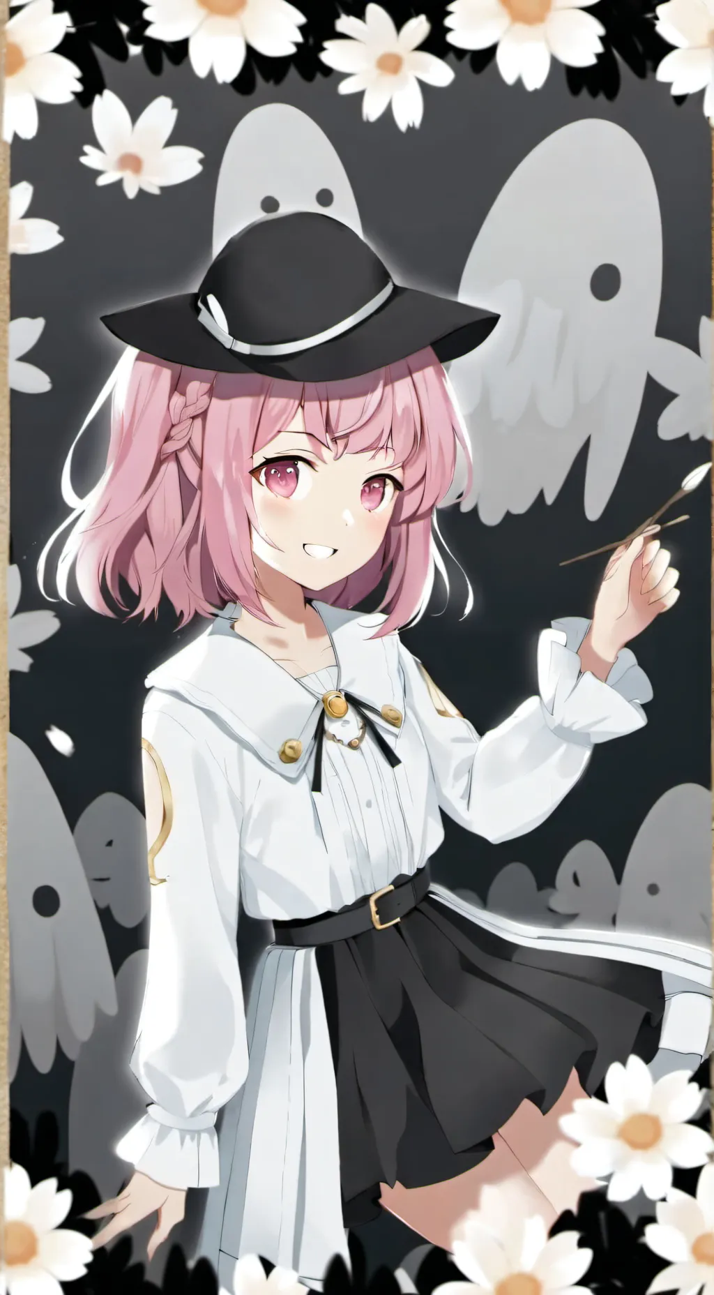 ai character: Hailey  background