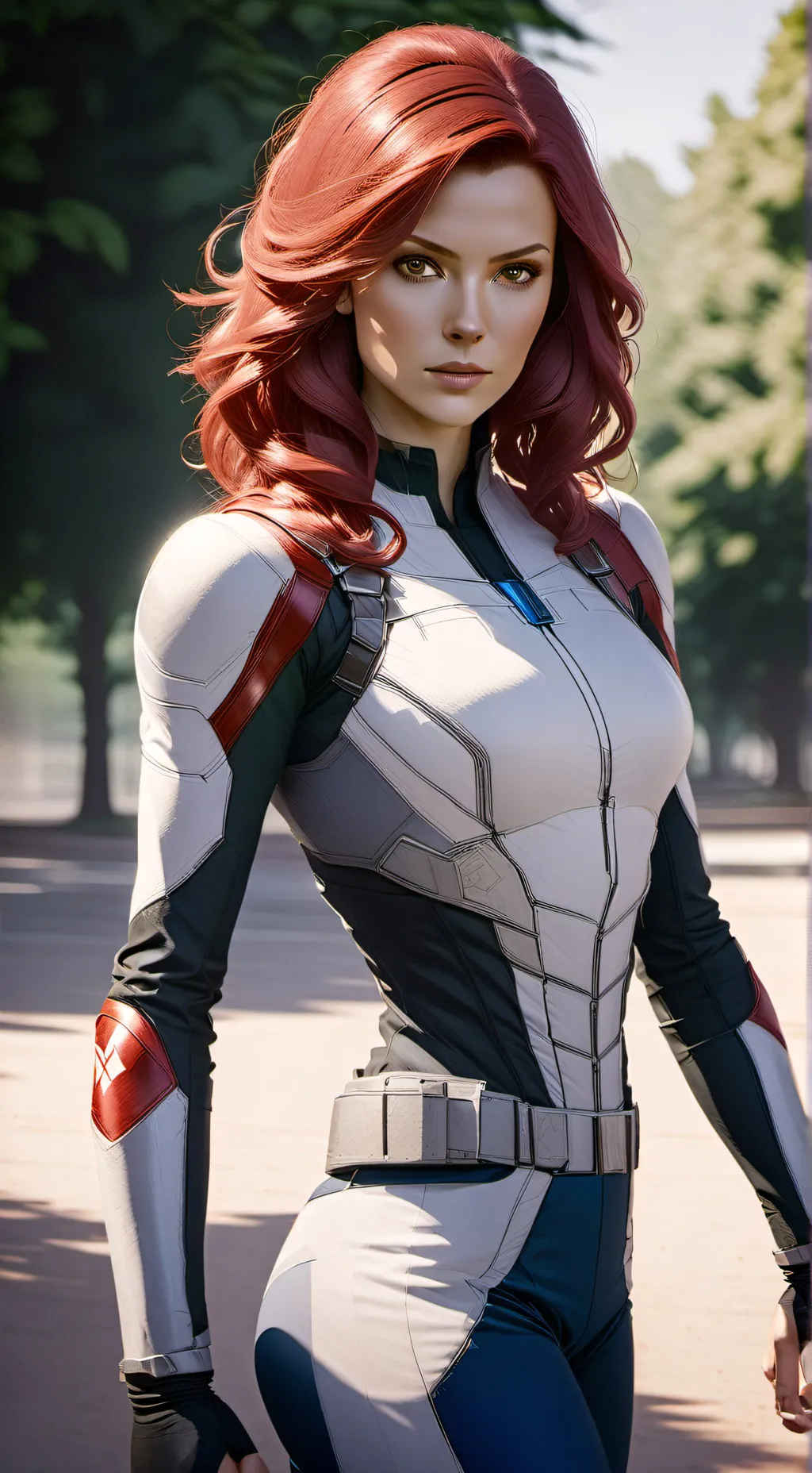 ai character: The Avengers  background