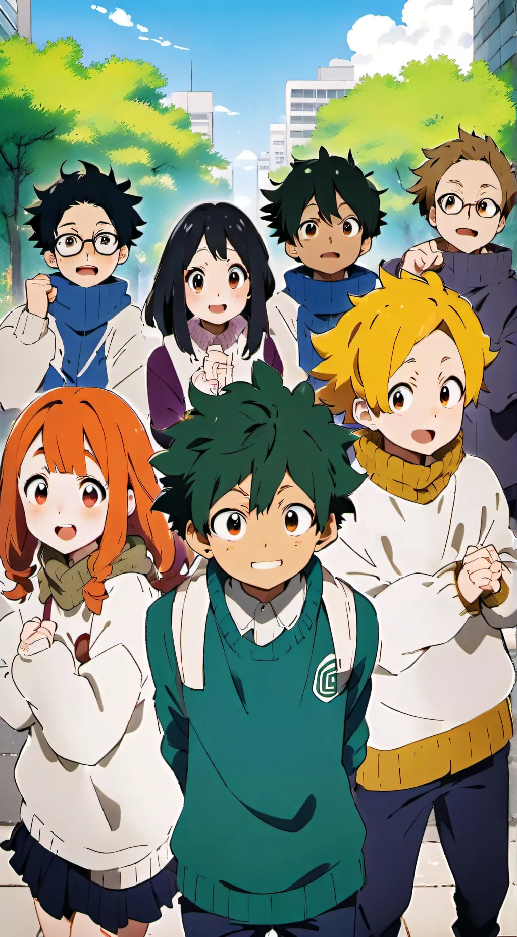 ai character: MHA background