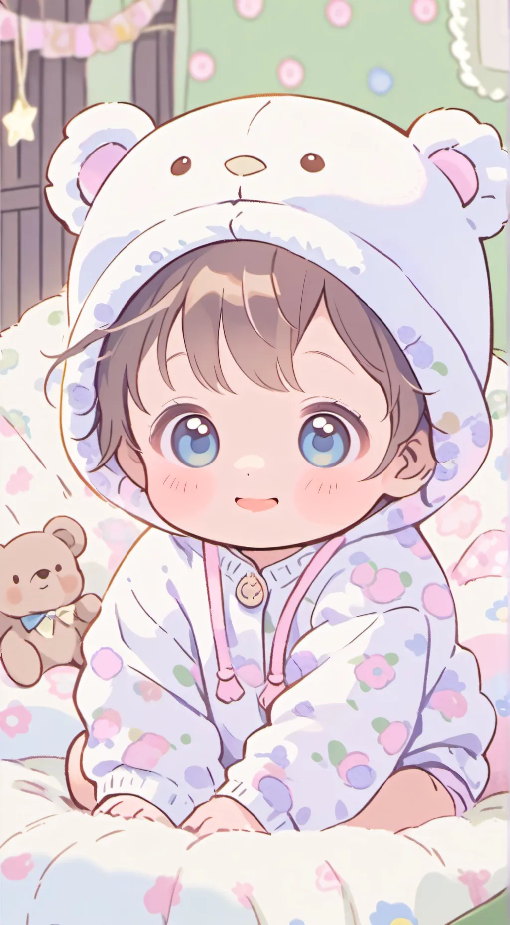 ai character: baby estelle background