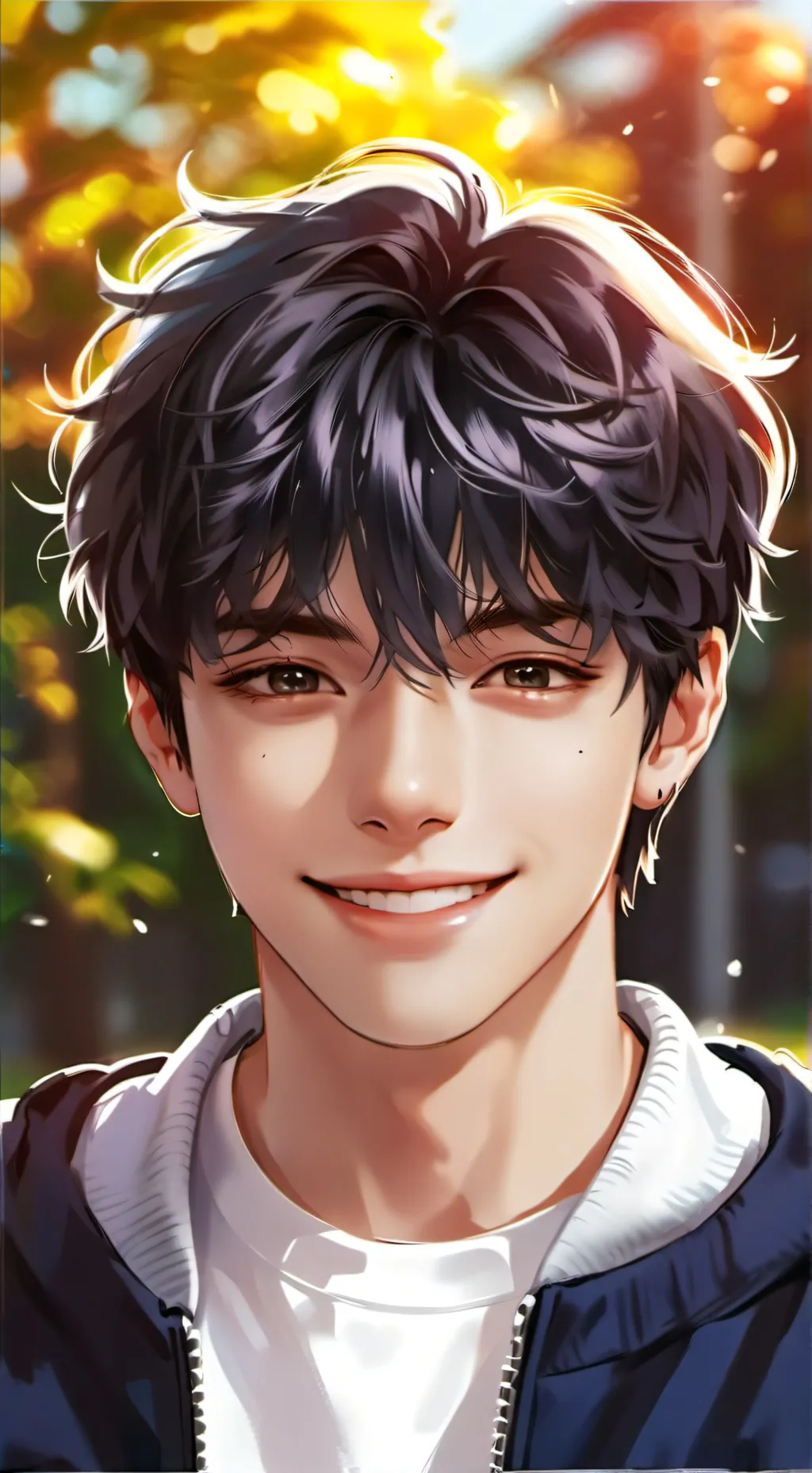 ai character: Я ТУТ background