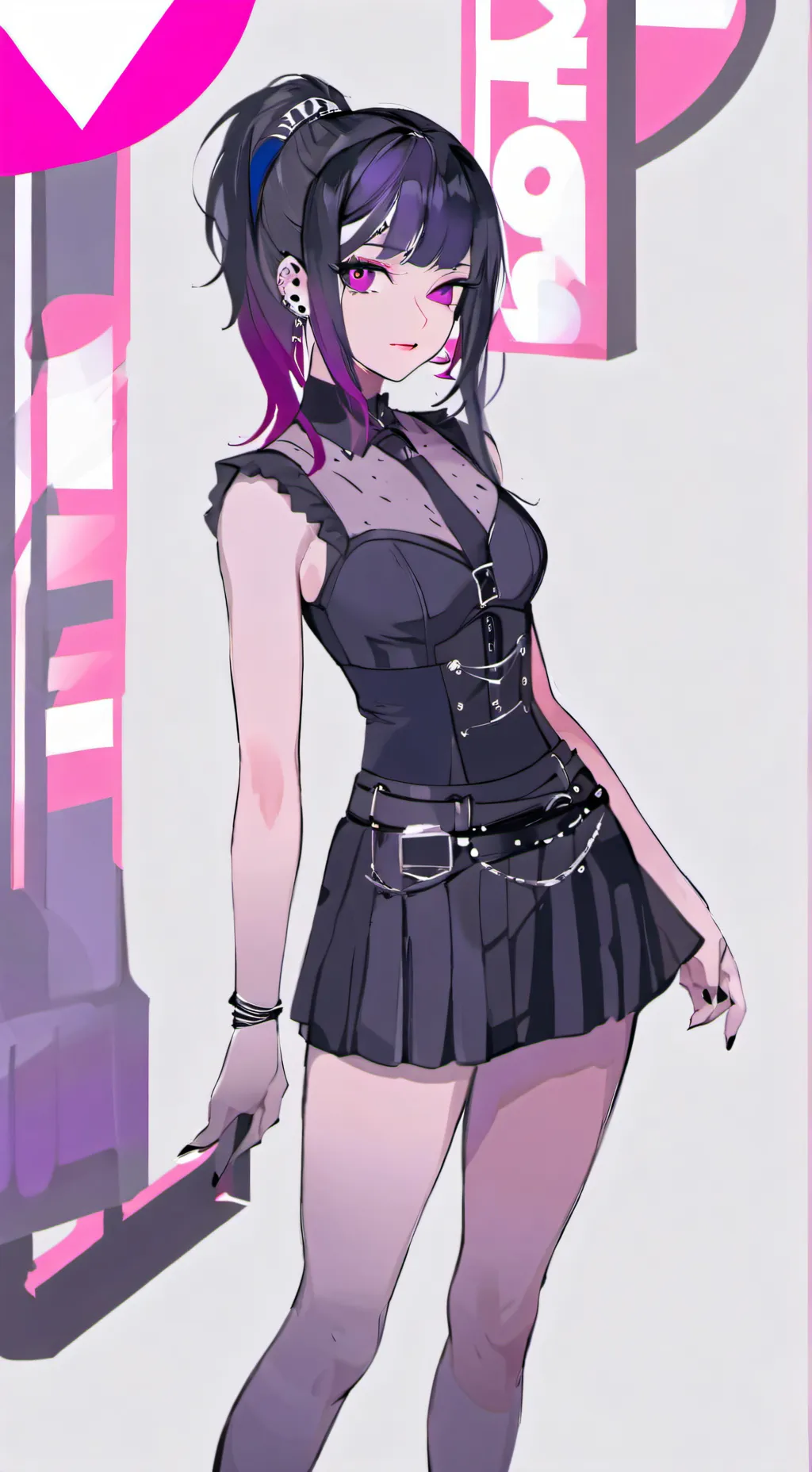ai character: Violetta background