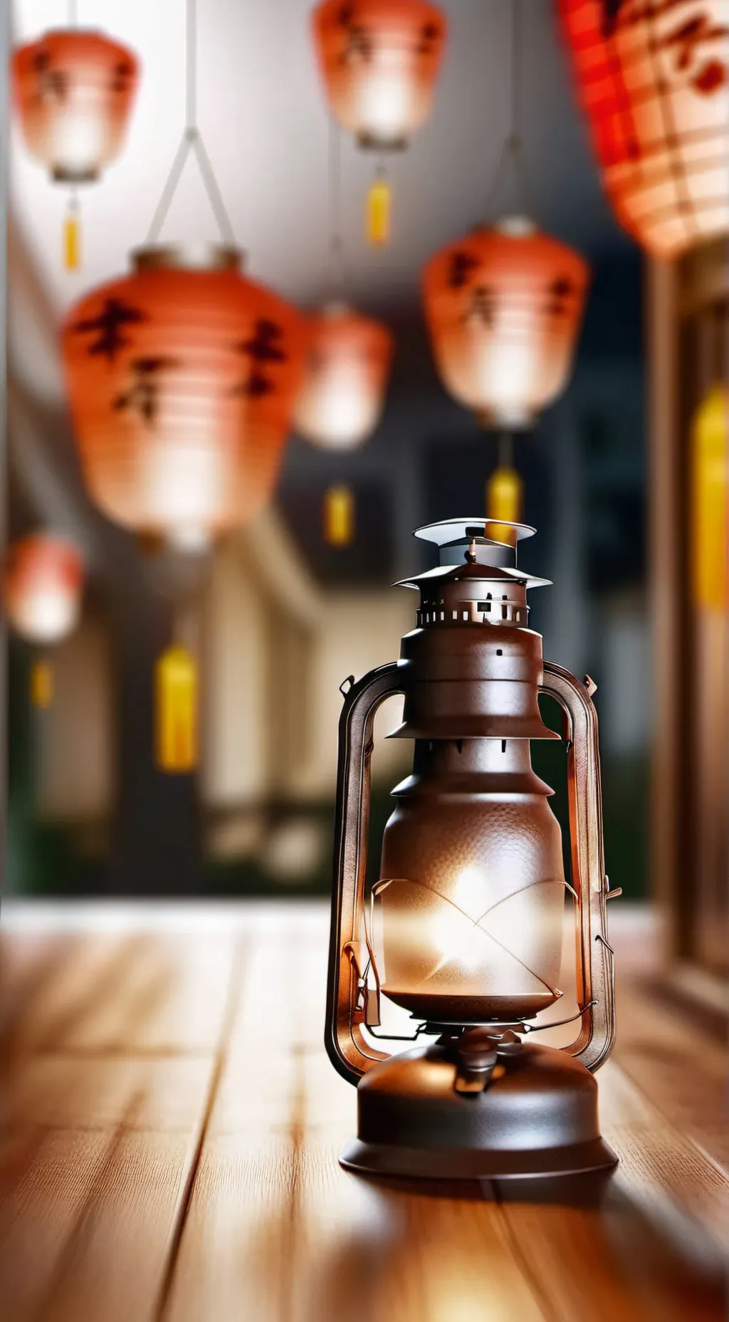 ai character: Leigh McLendon  background