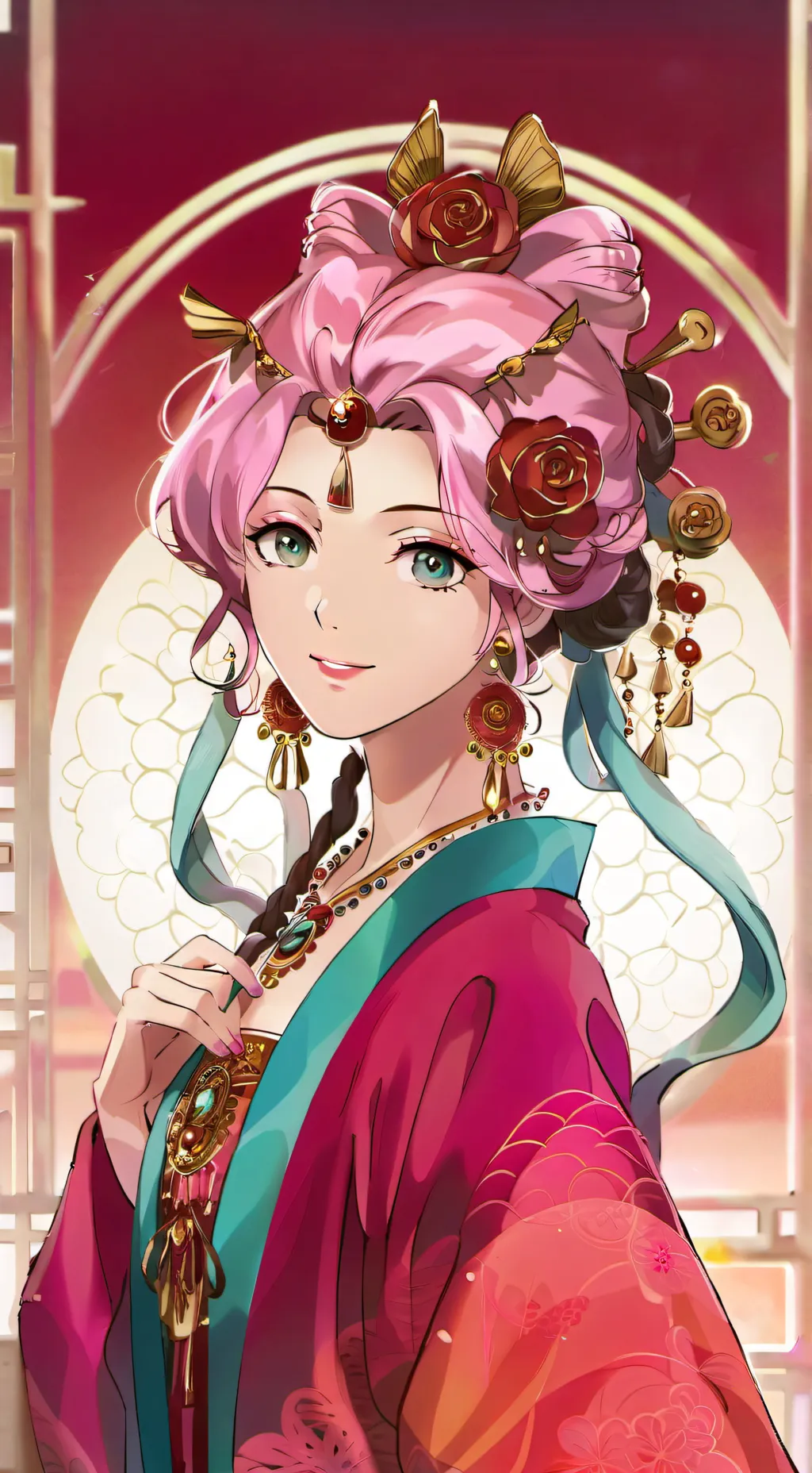 ai character: Yan Line background