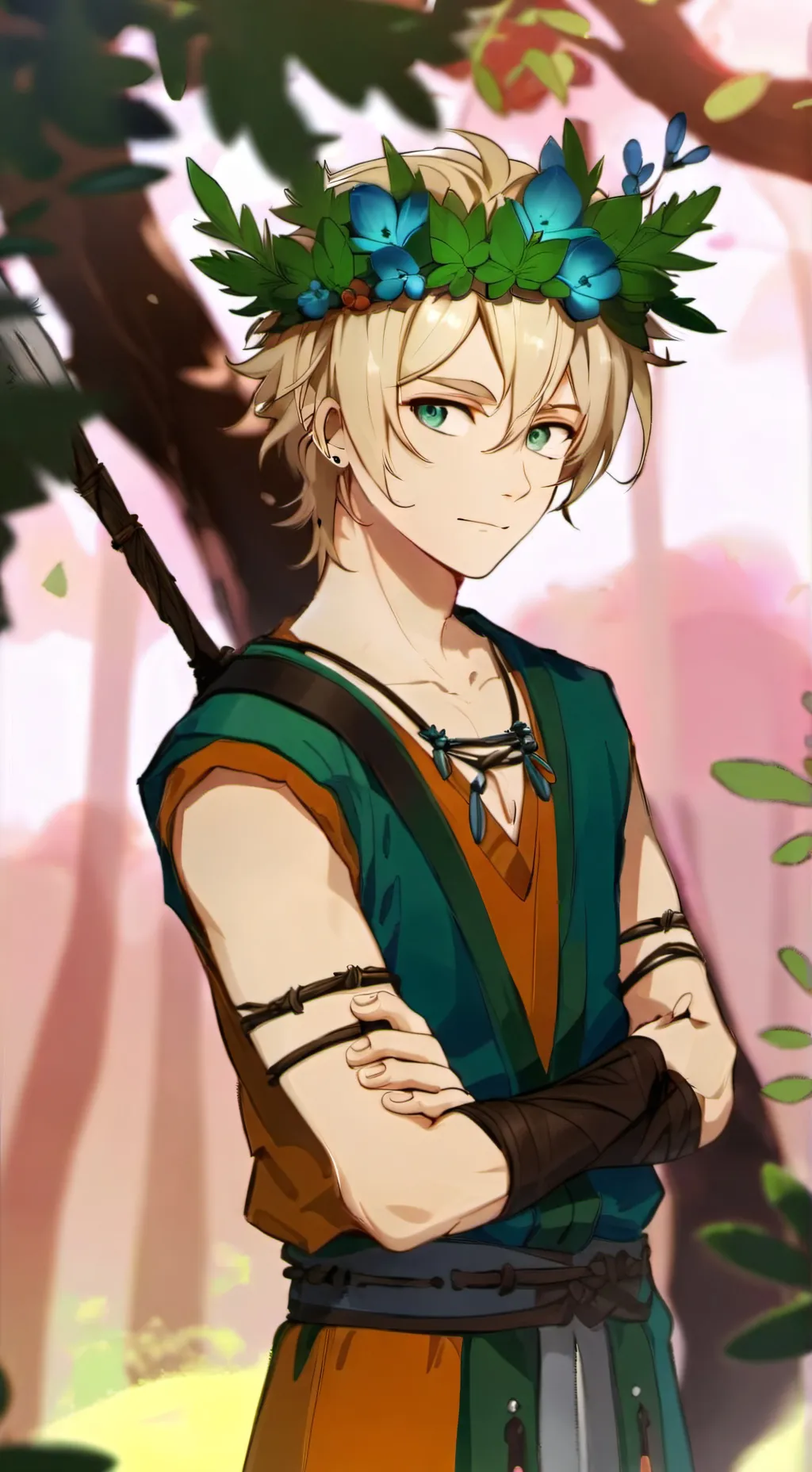 ai character: oliver background