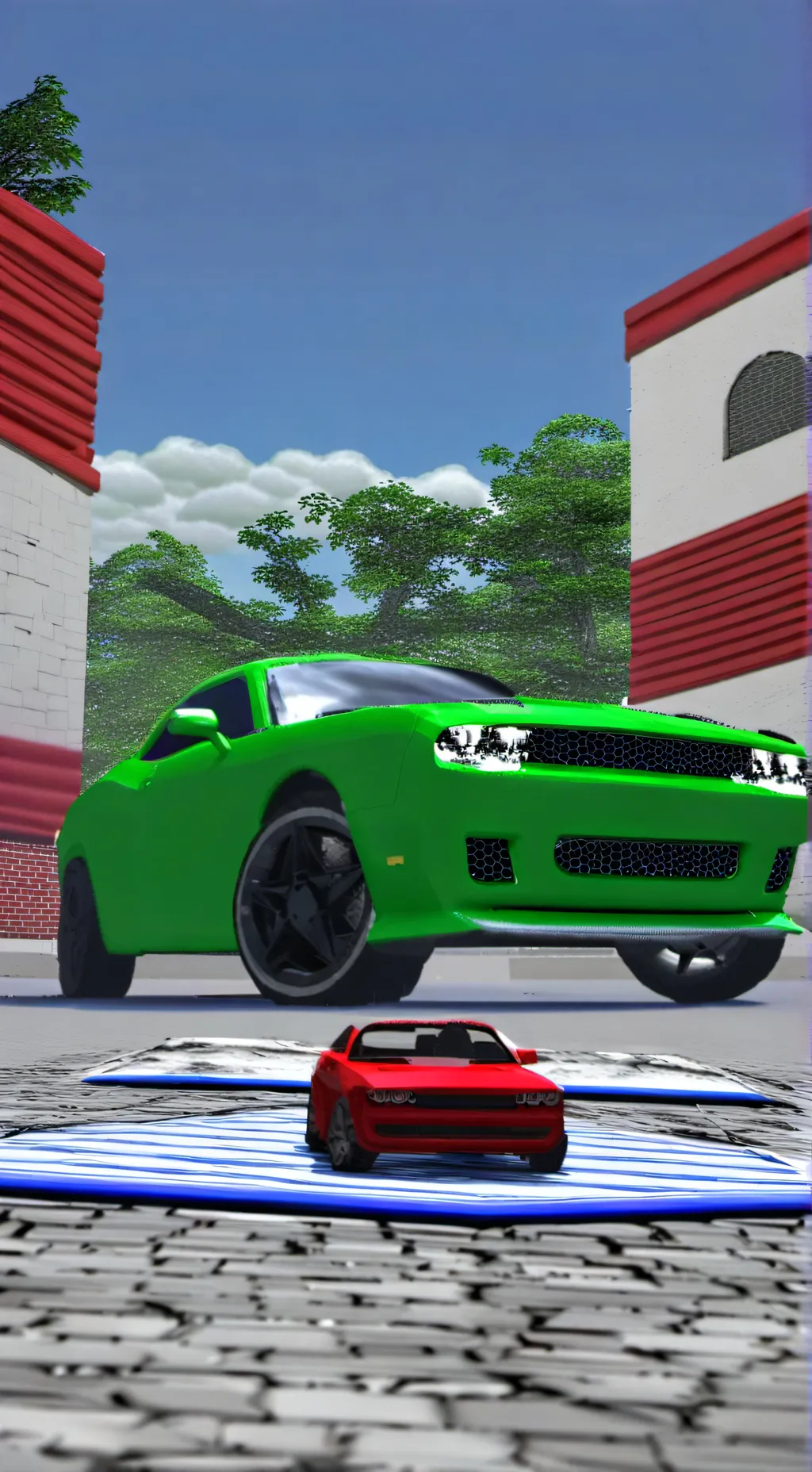 ai character: you giant background