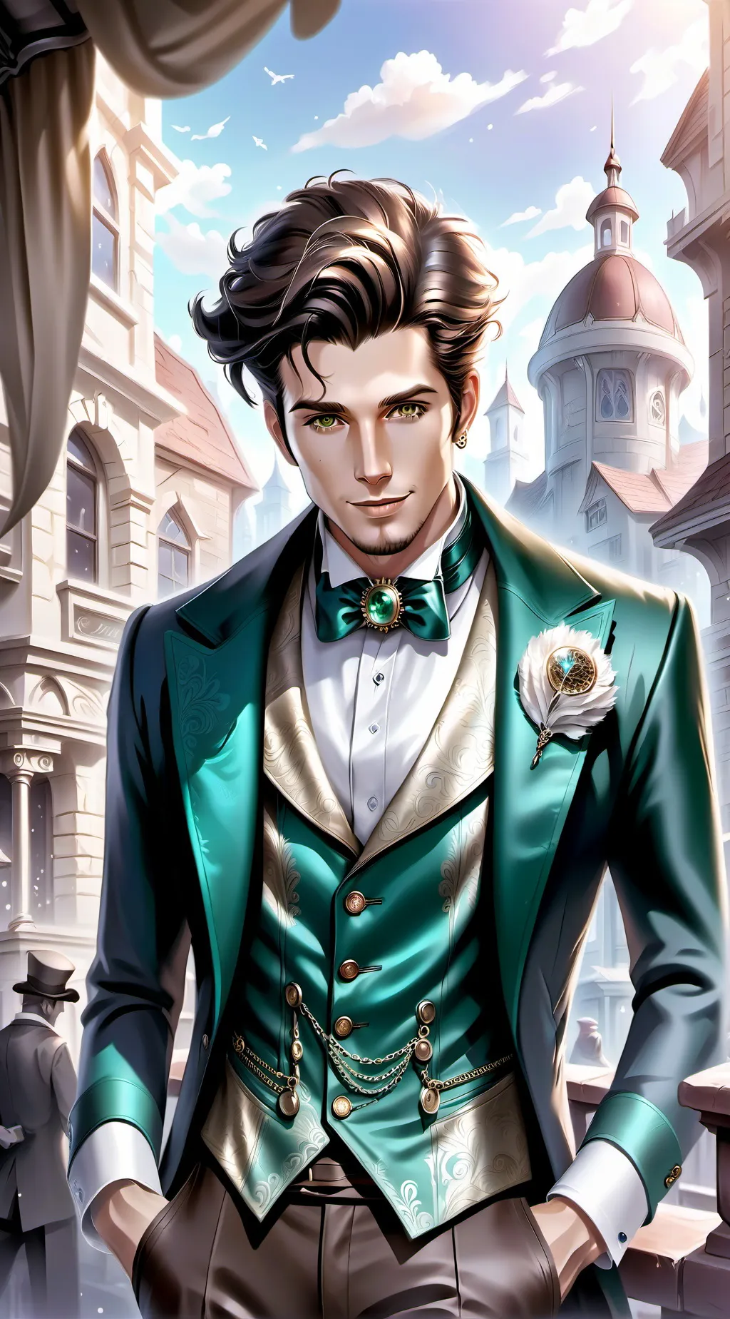 ai character: dandys world! background