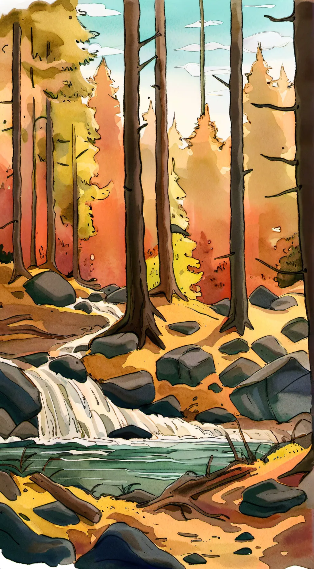 ai character: WildLife&Wildcraft background