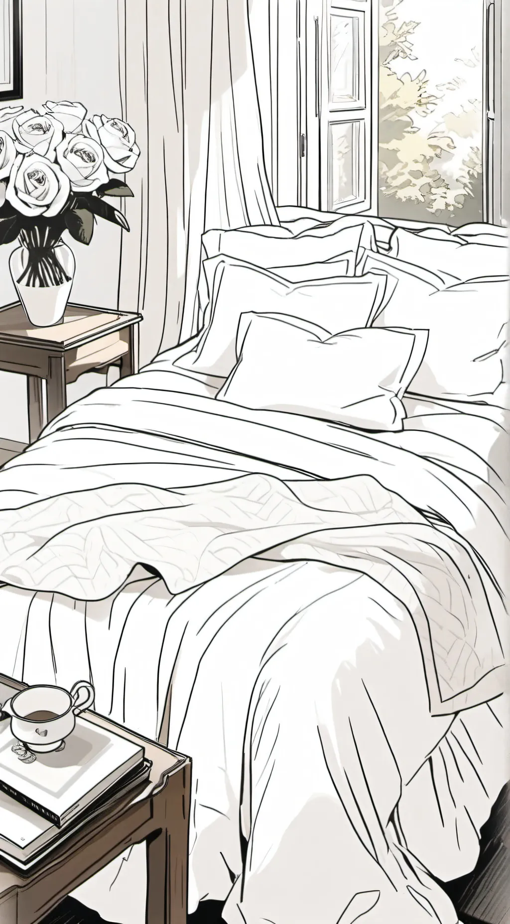 ai character: stop background