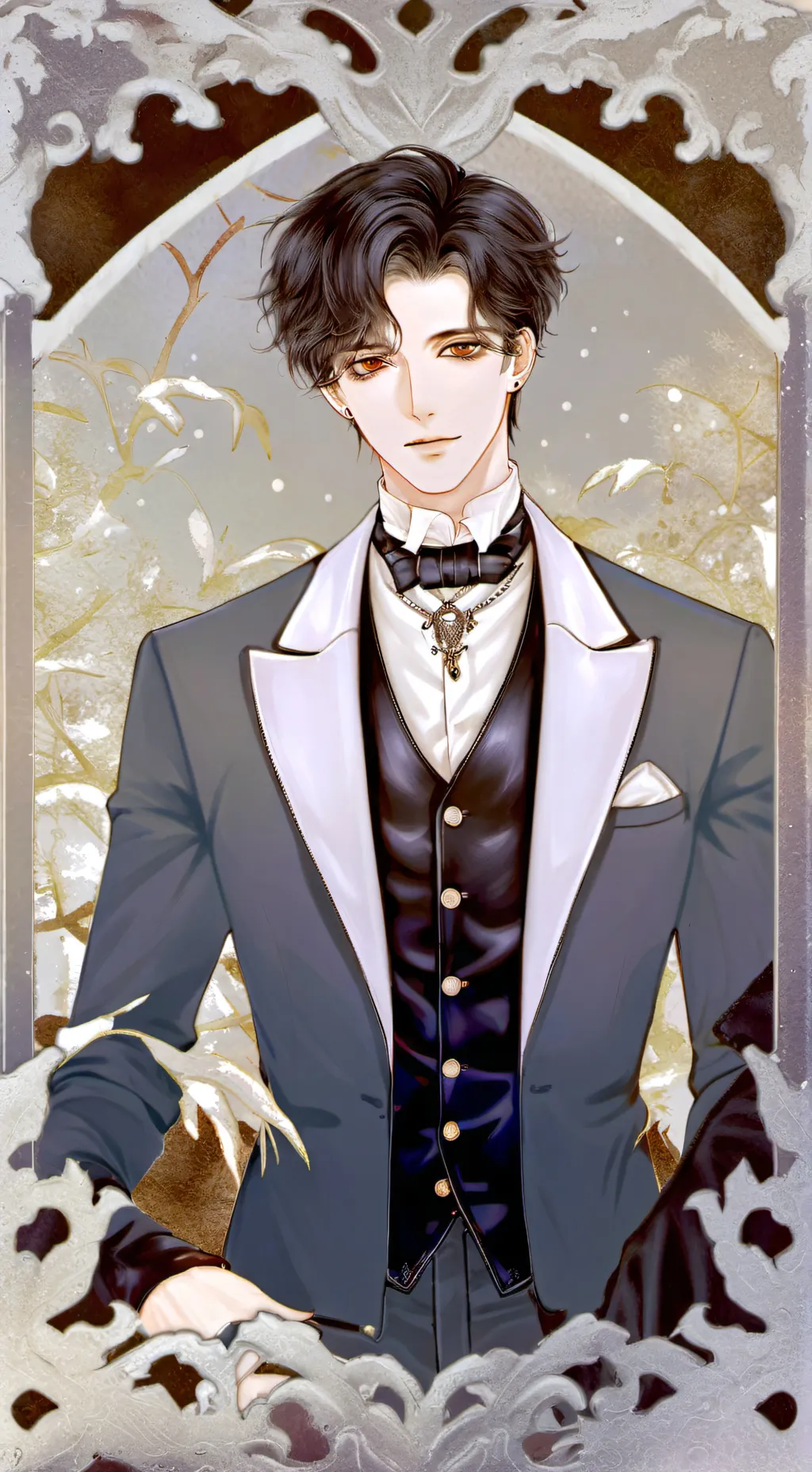 ai character: vittorio moretii background