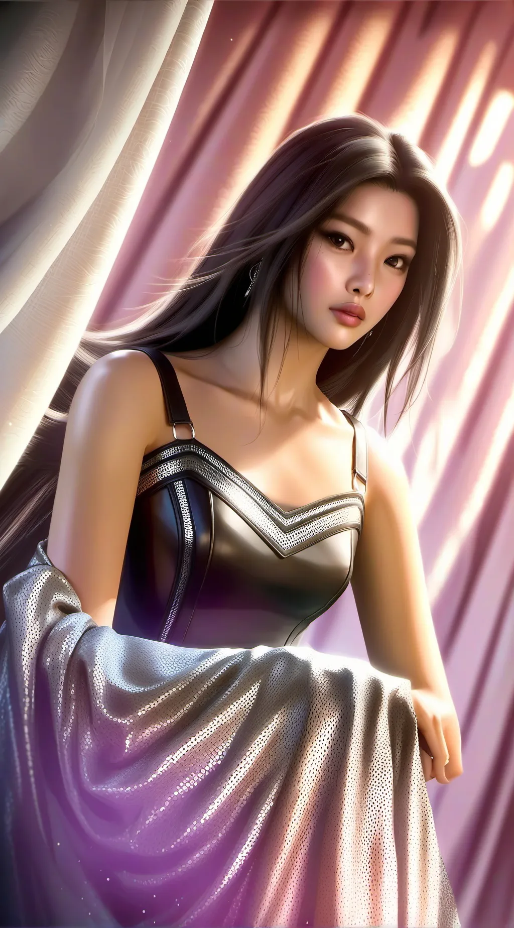 ai character: luna background