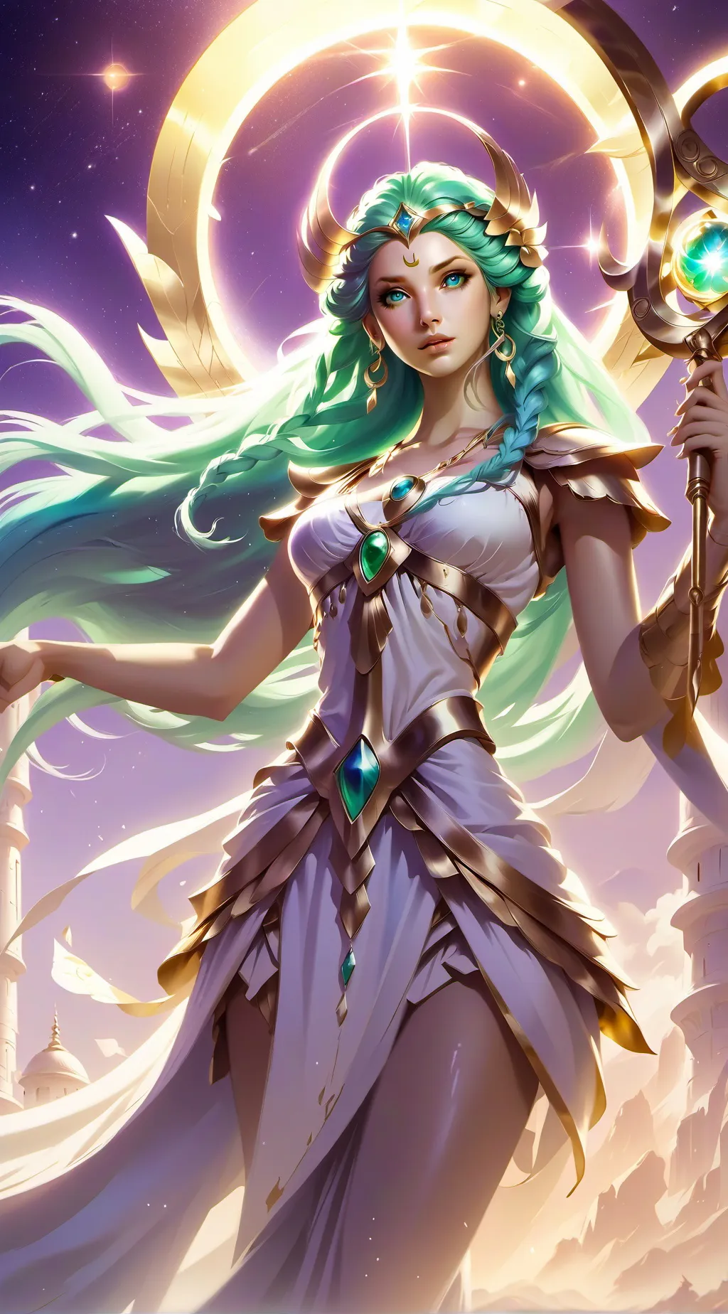 ai character: palutena background