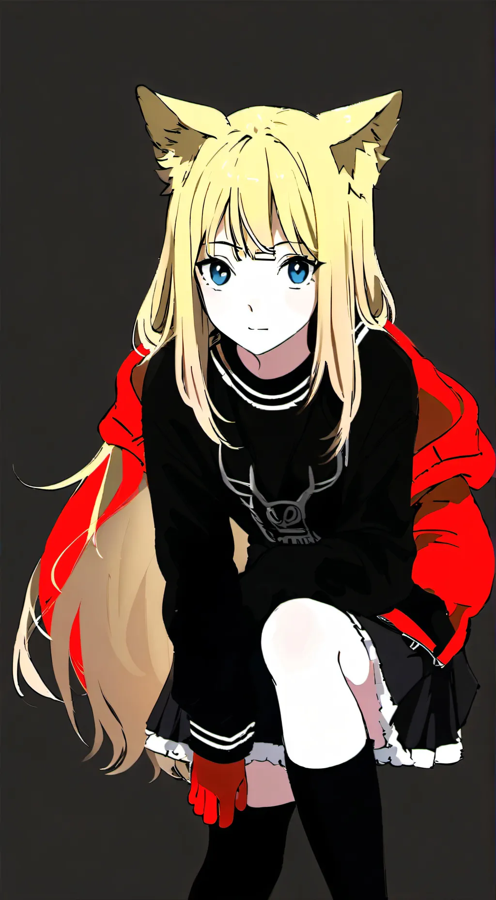 ai character: Bona have paw! 🐾 background