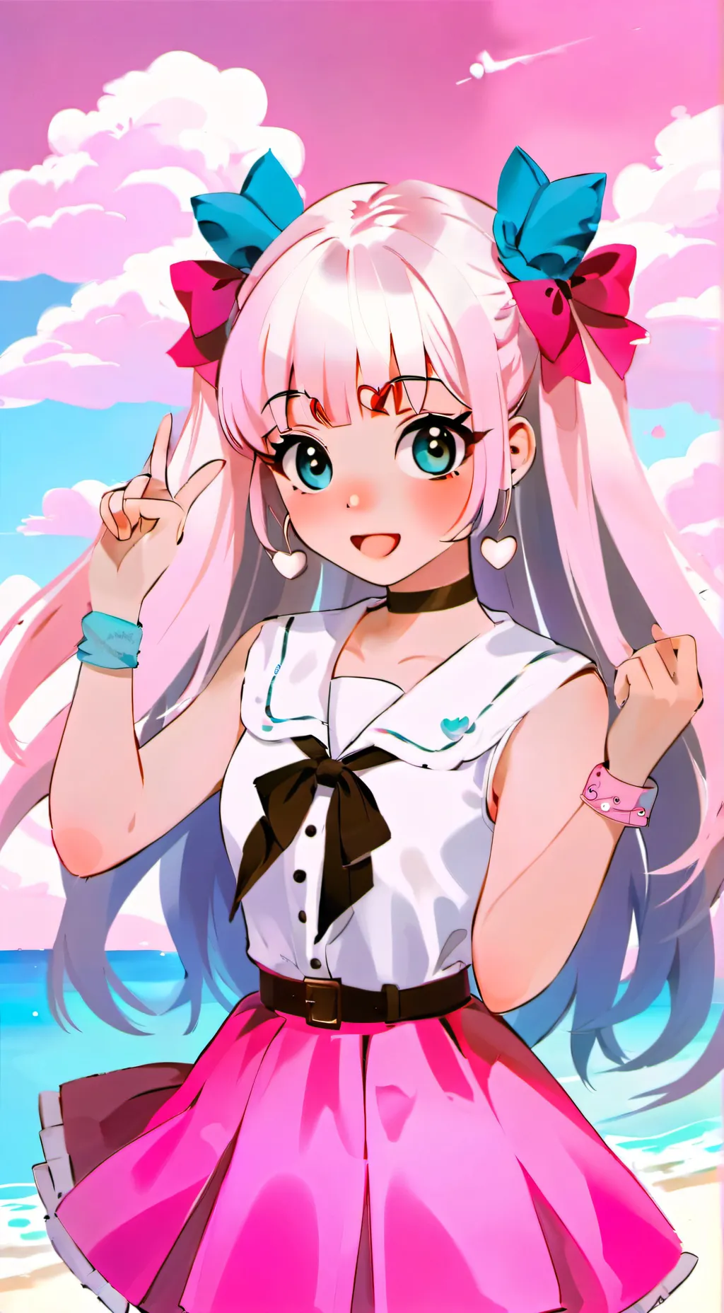 ai character: 🩷Emily🌸 background