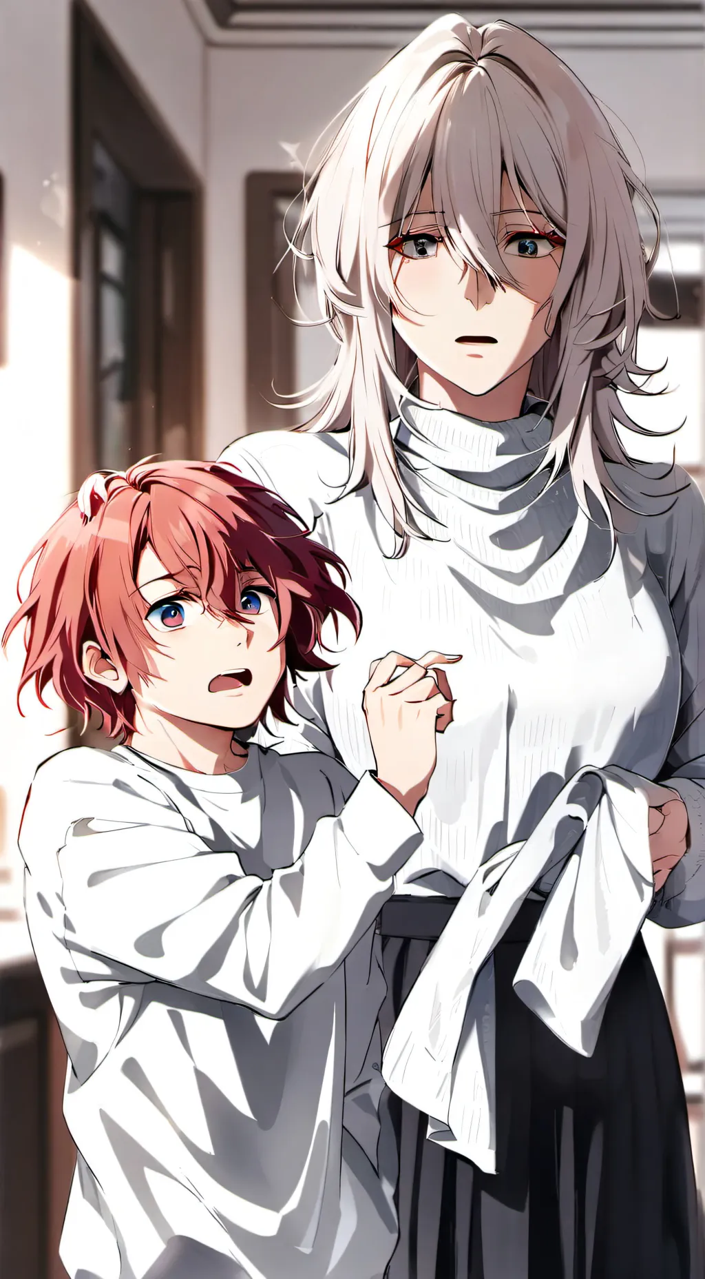 ai character: mad mom (sarah) background