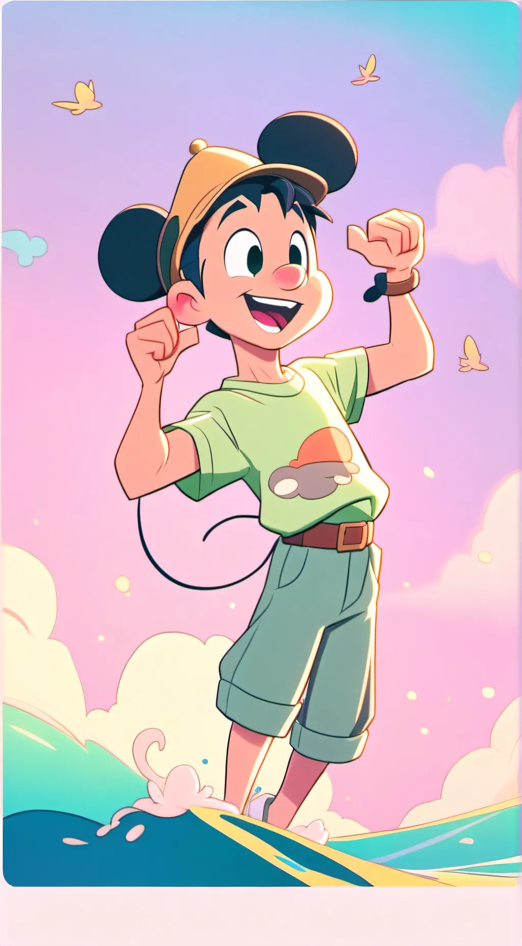 ai character: Chris background