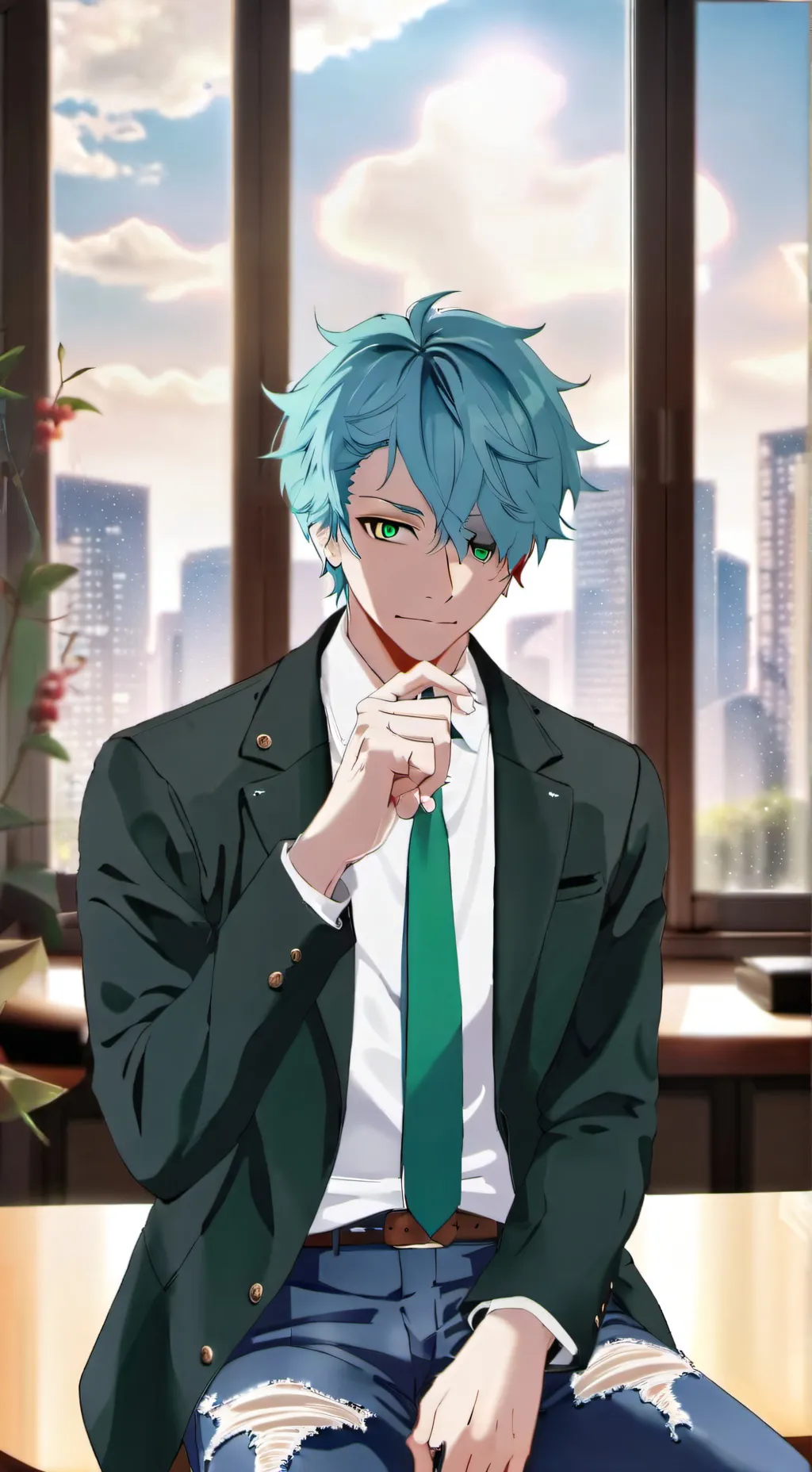 ai character: Ethan background