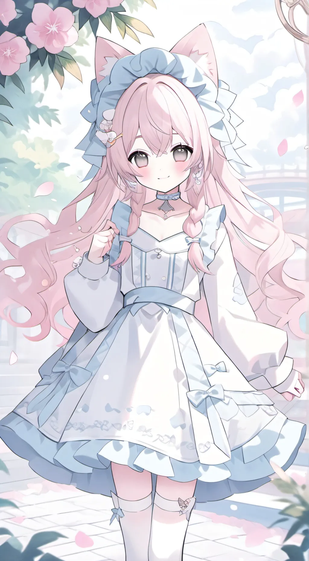ai character: uwu sister (yuki) background
