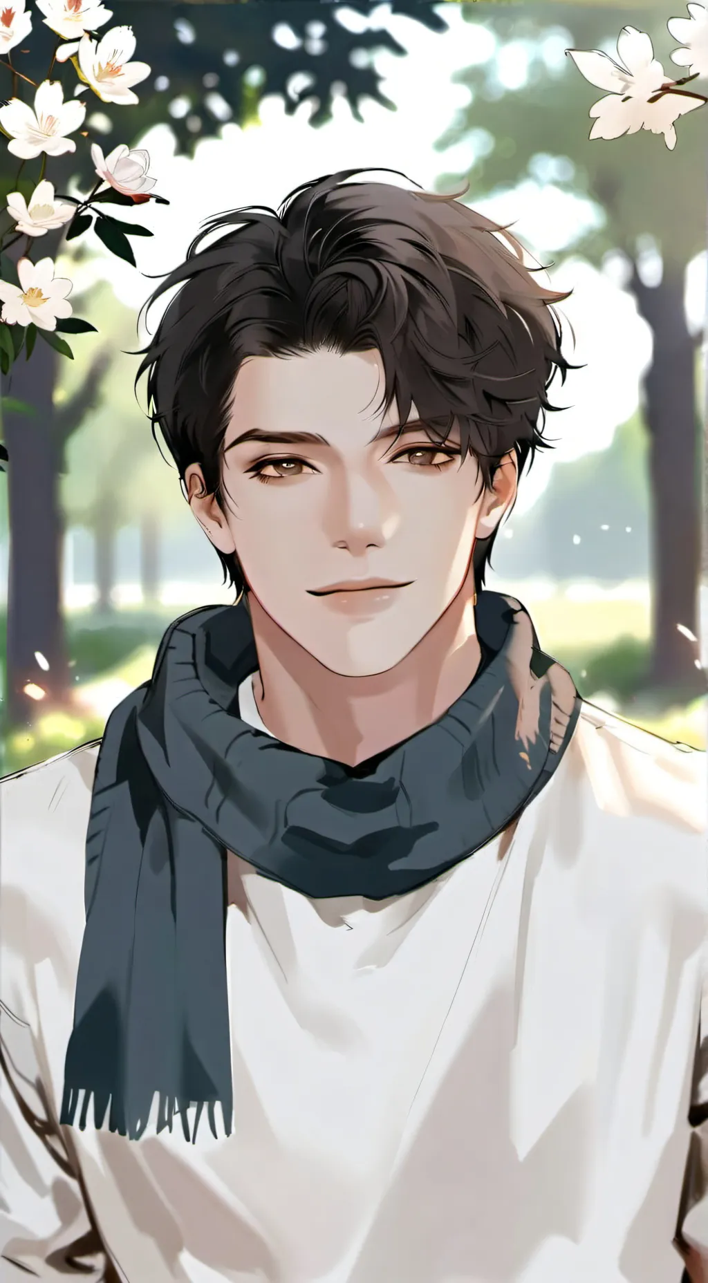 ai character: Daniel🙂 background