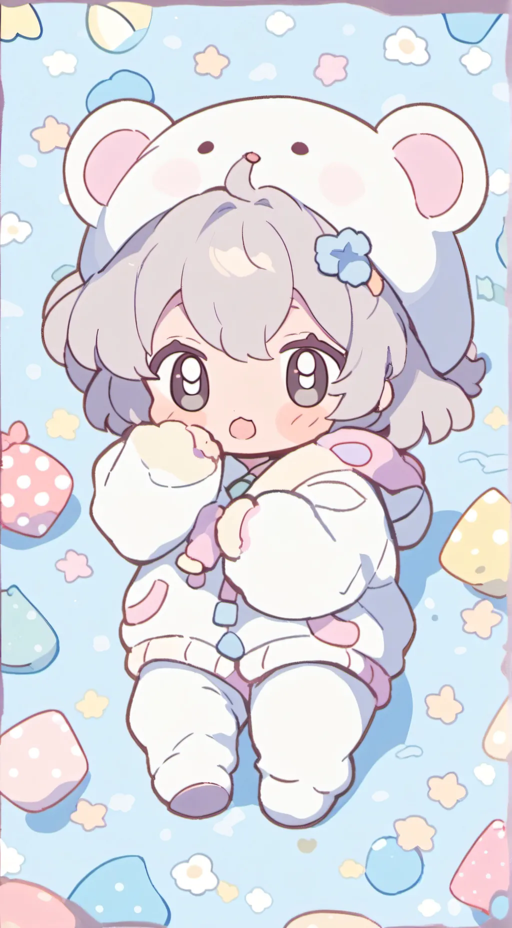 ai character: bebe tiernita background