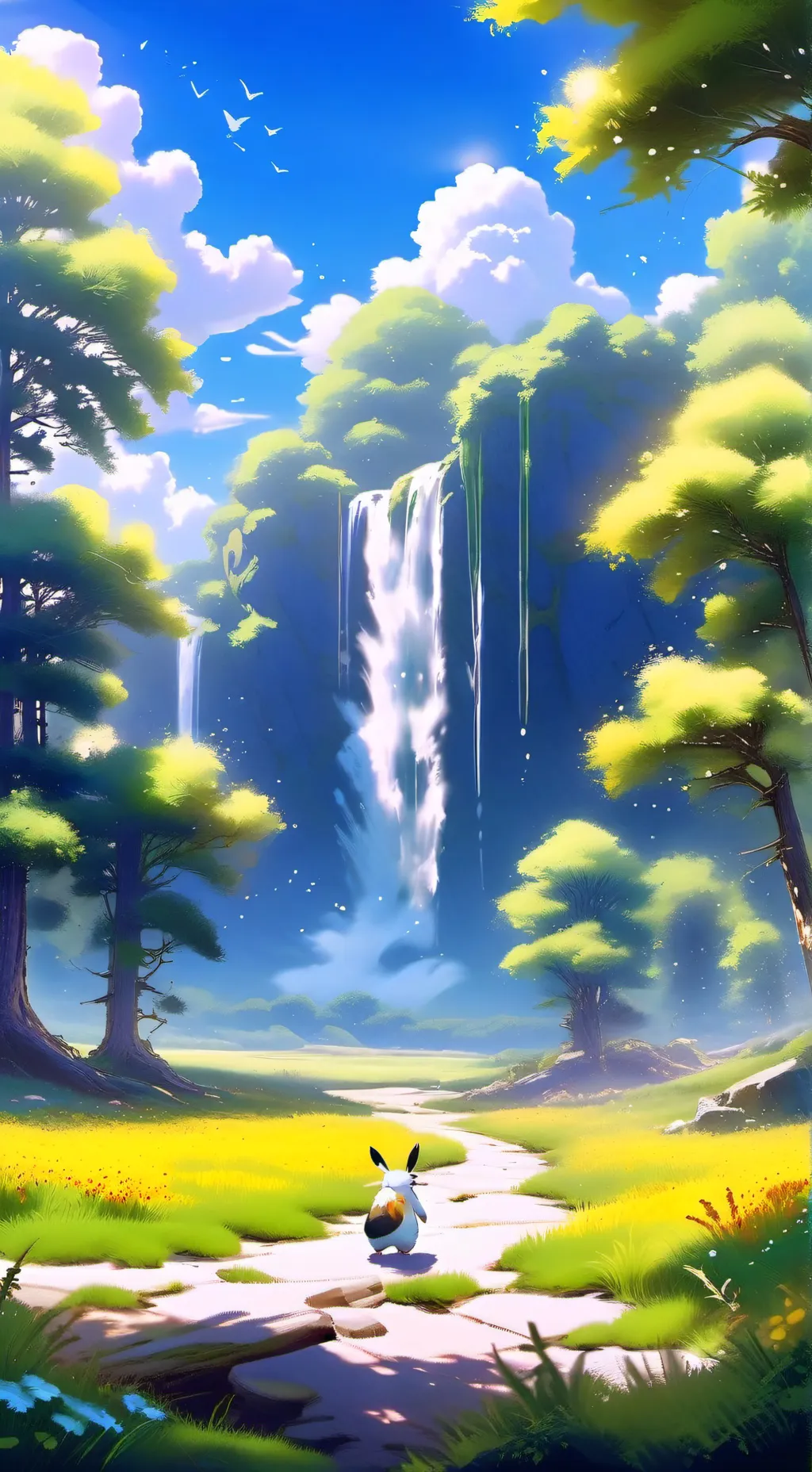 ai character: Pokermon✨ background