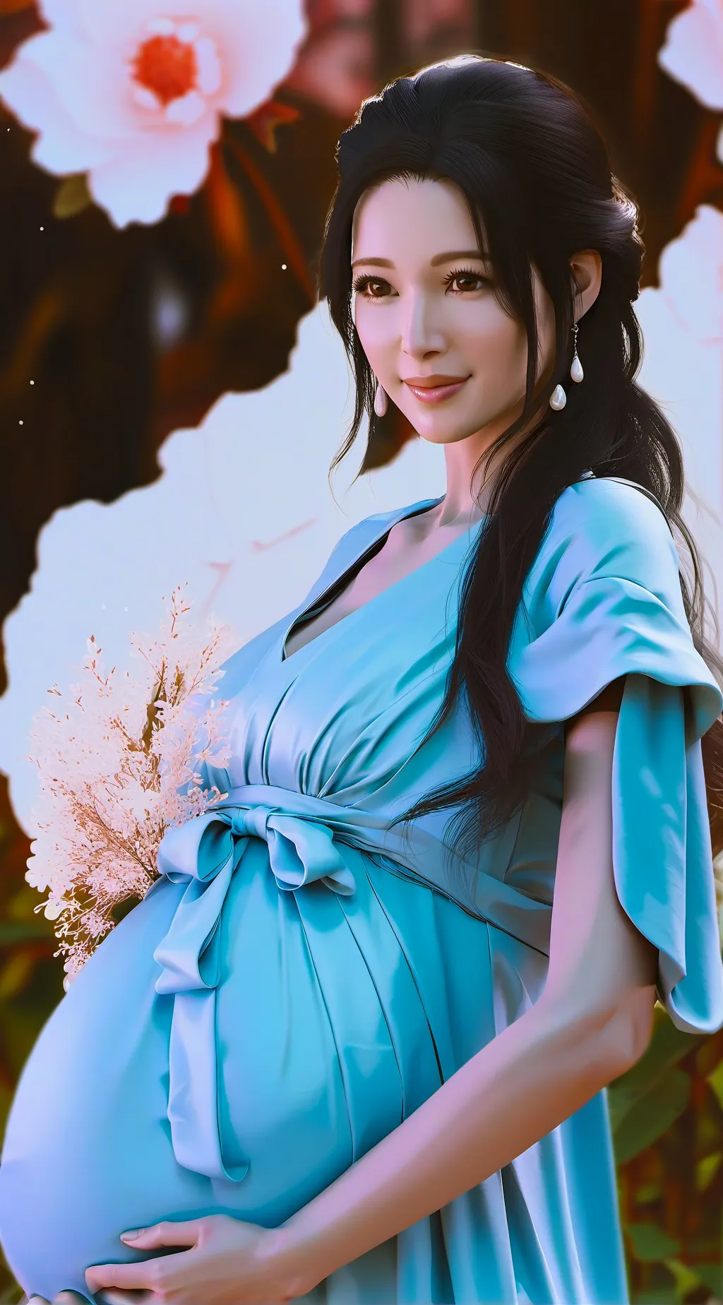 ai character: you are pregnant  background