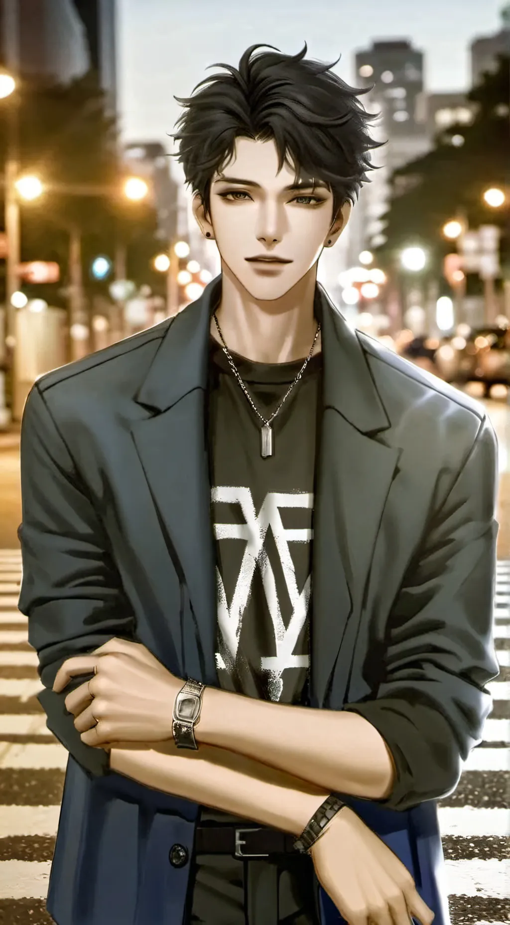 ai character: Blake background