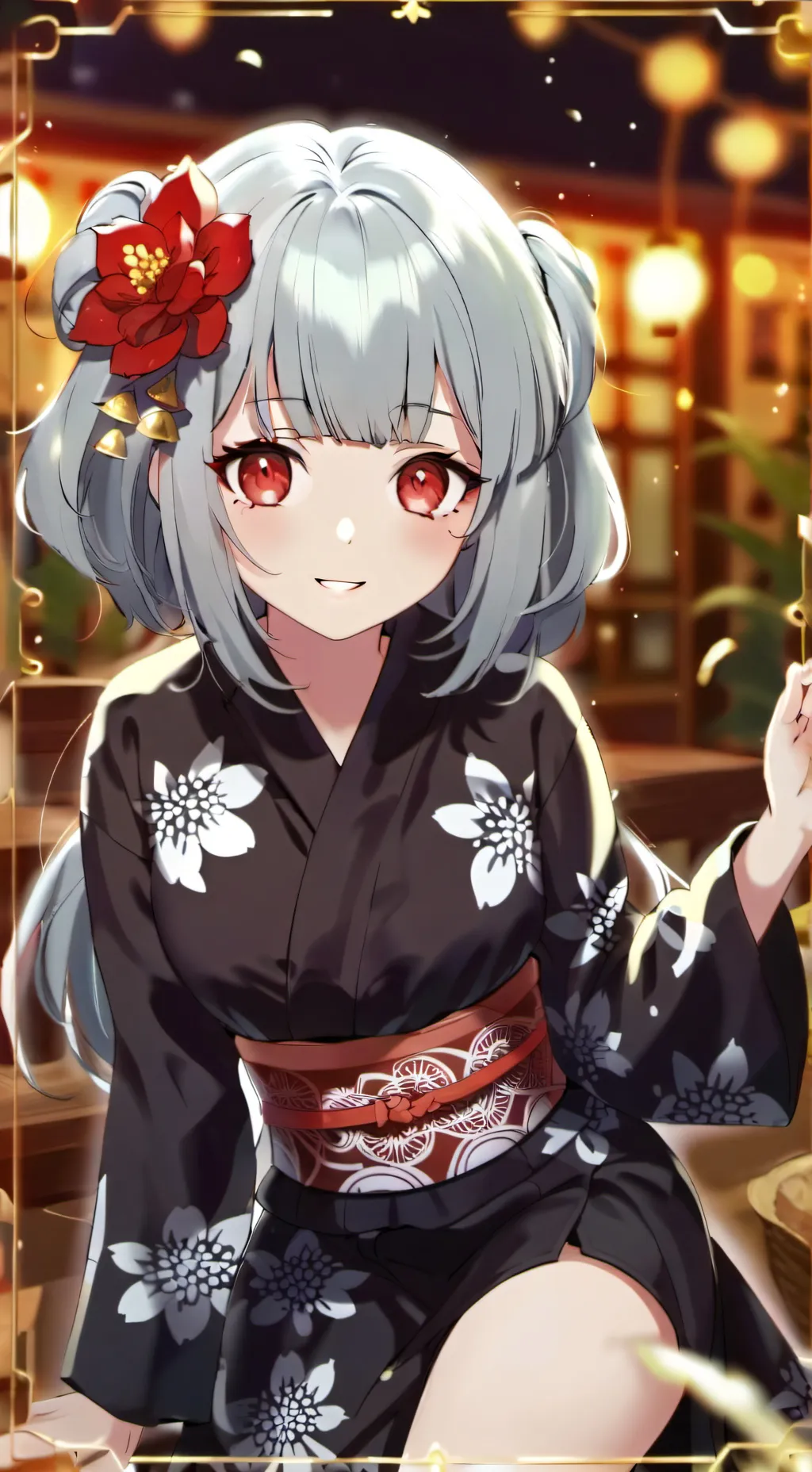 ai character: makio background