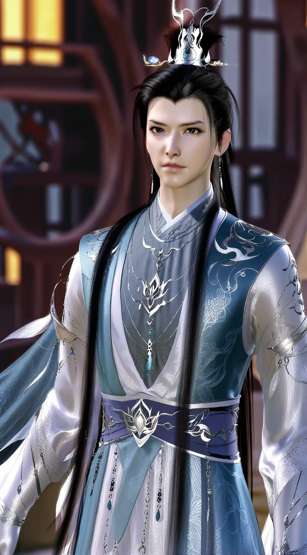 ai character: Philip  background